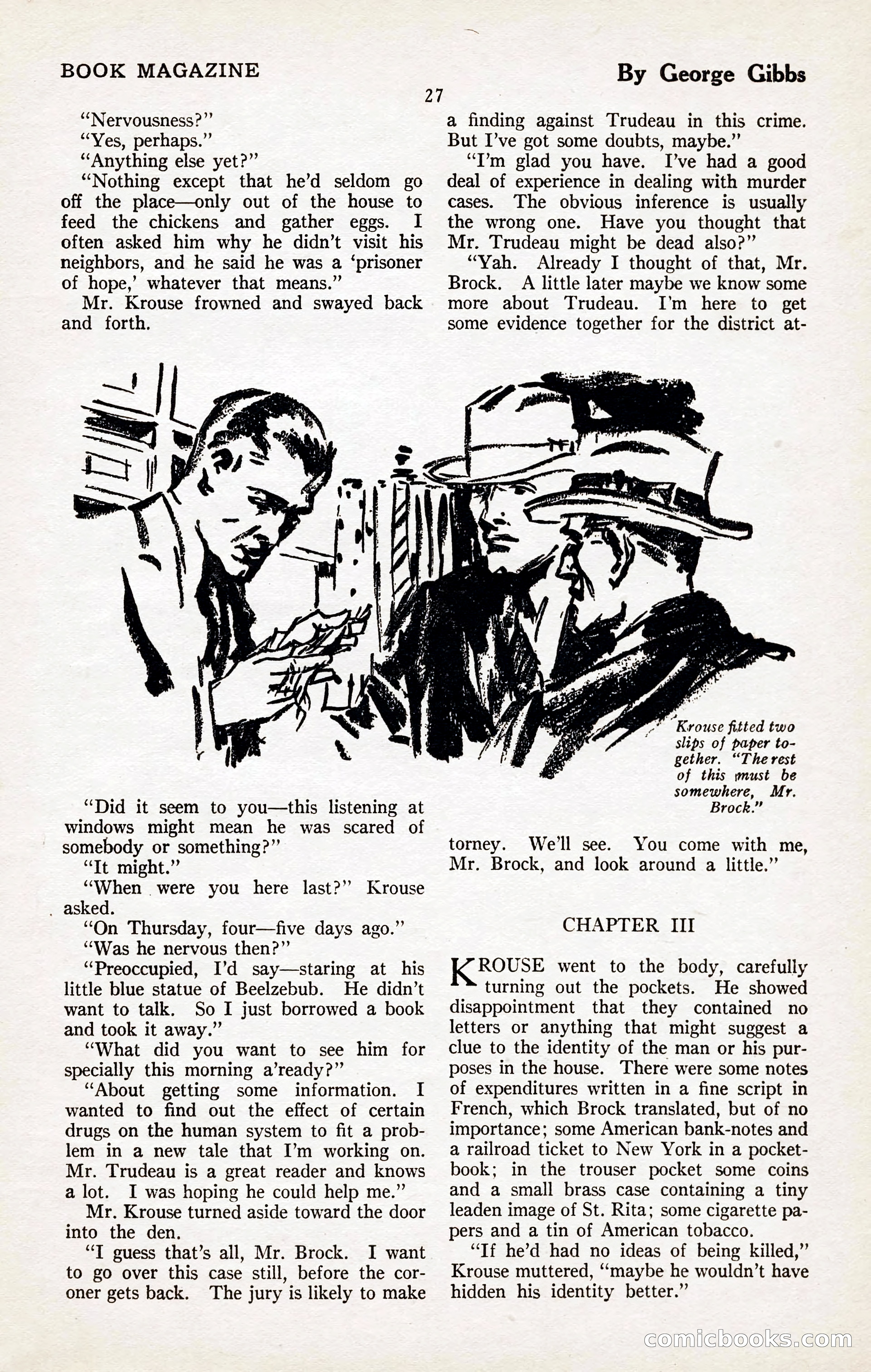 The Illustrated Blue Book Magazine, January 1927 — page 29 of 208