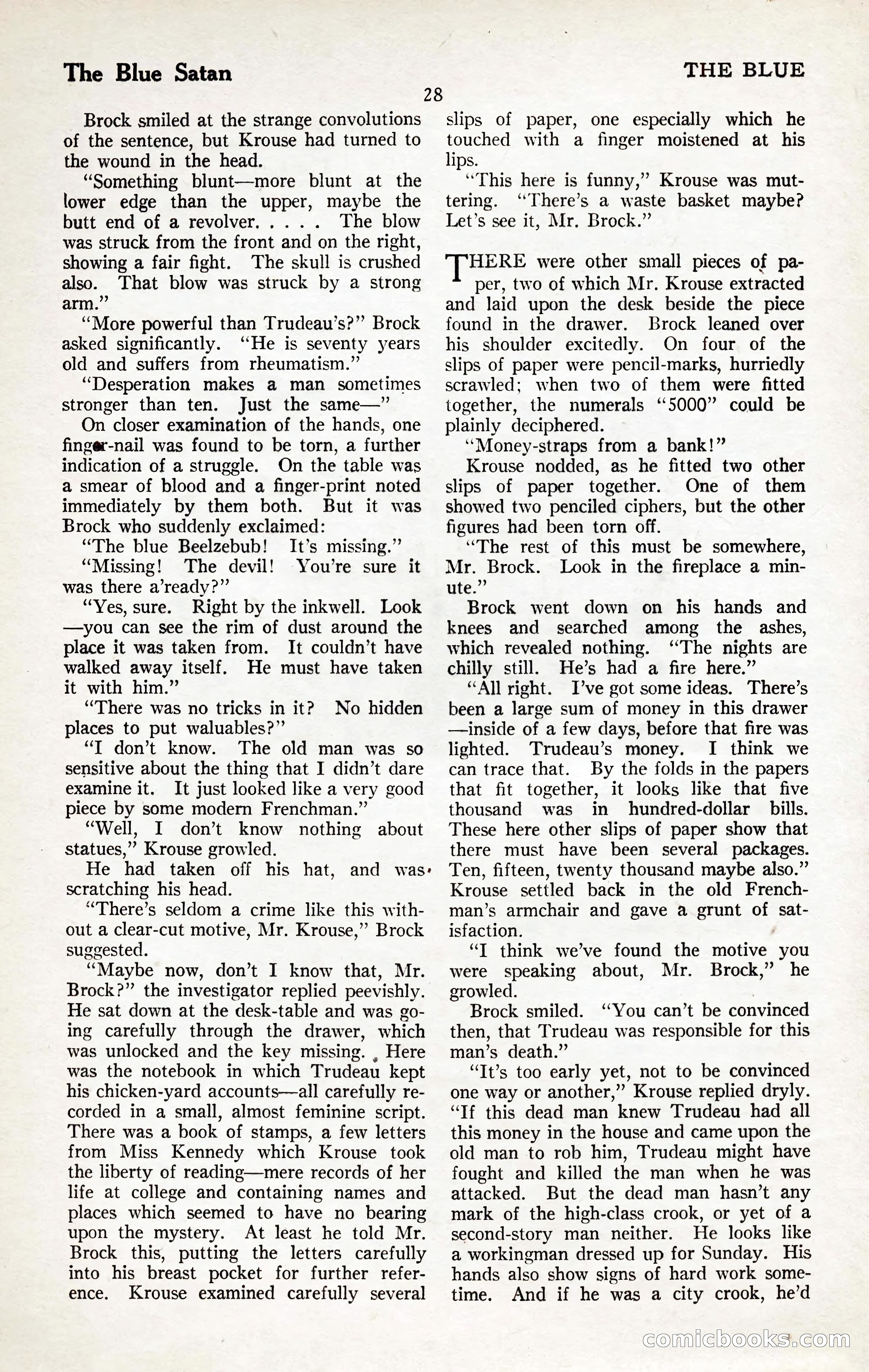 The Illustrated Blue Book Magazine, January 1927 — page 30 of 208