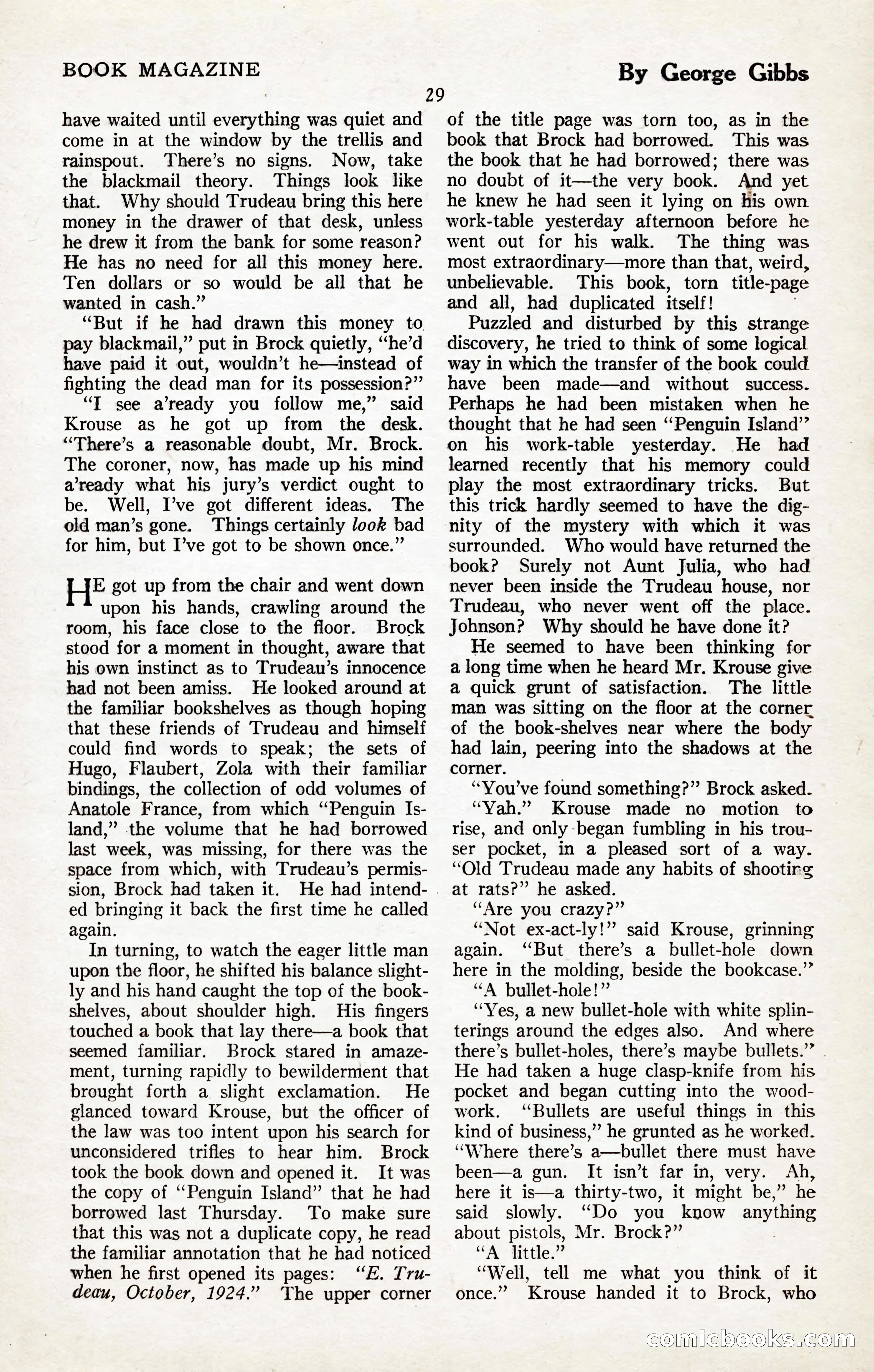 The Illustrated Blue Book Magazine, January 1927 — page 31 of 208