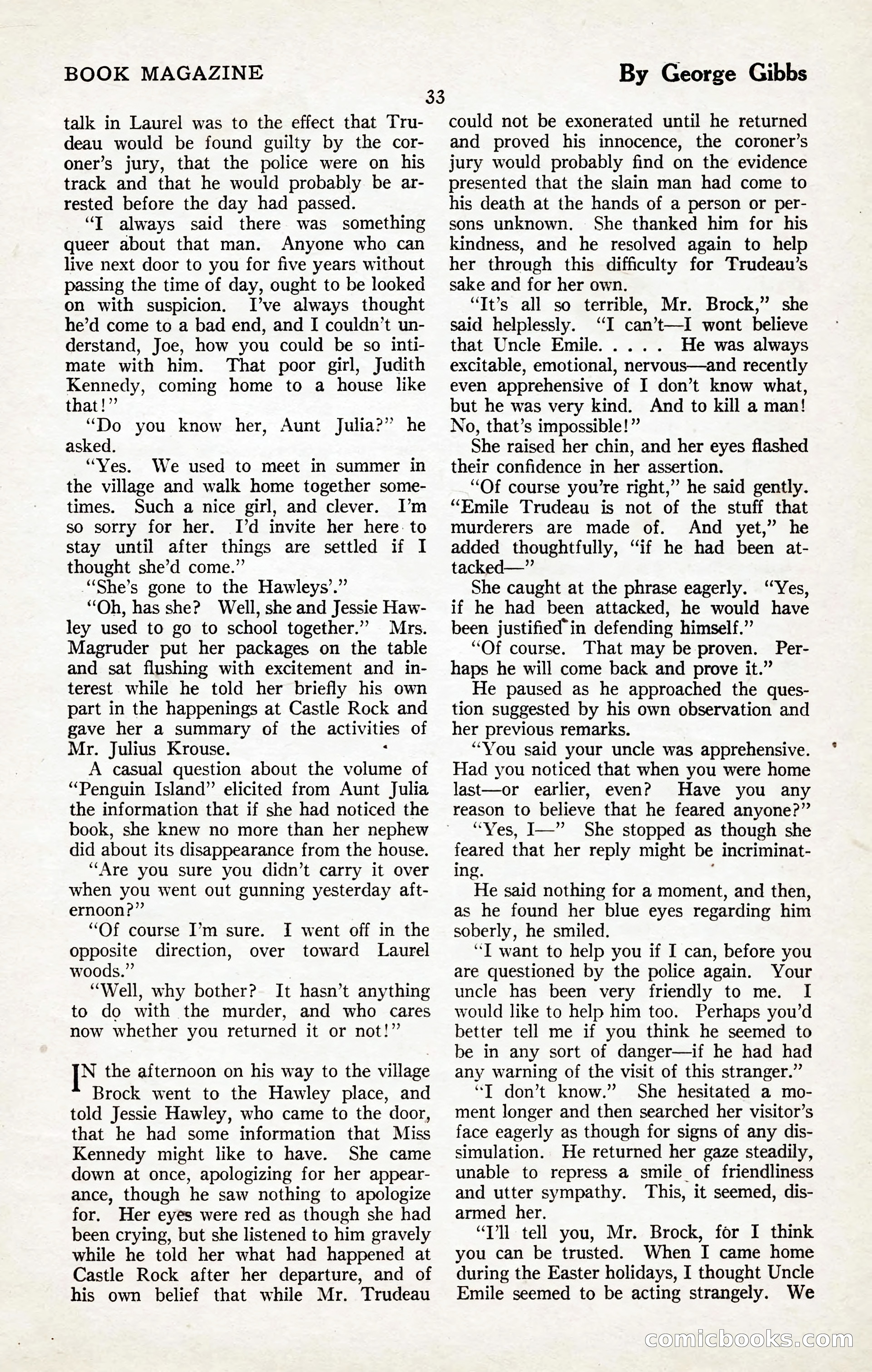The Illustrated Blue Book Magazine, January 1927 — page 35 of 208