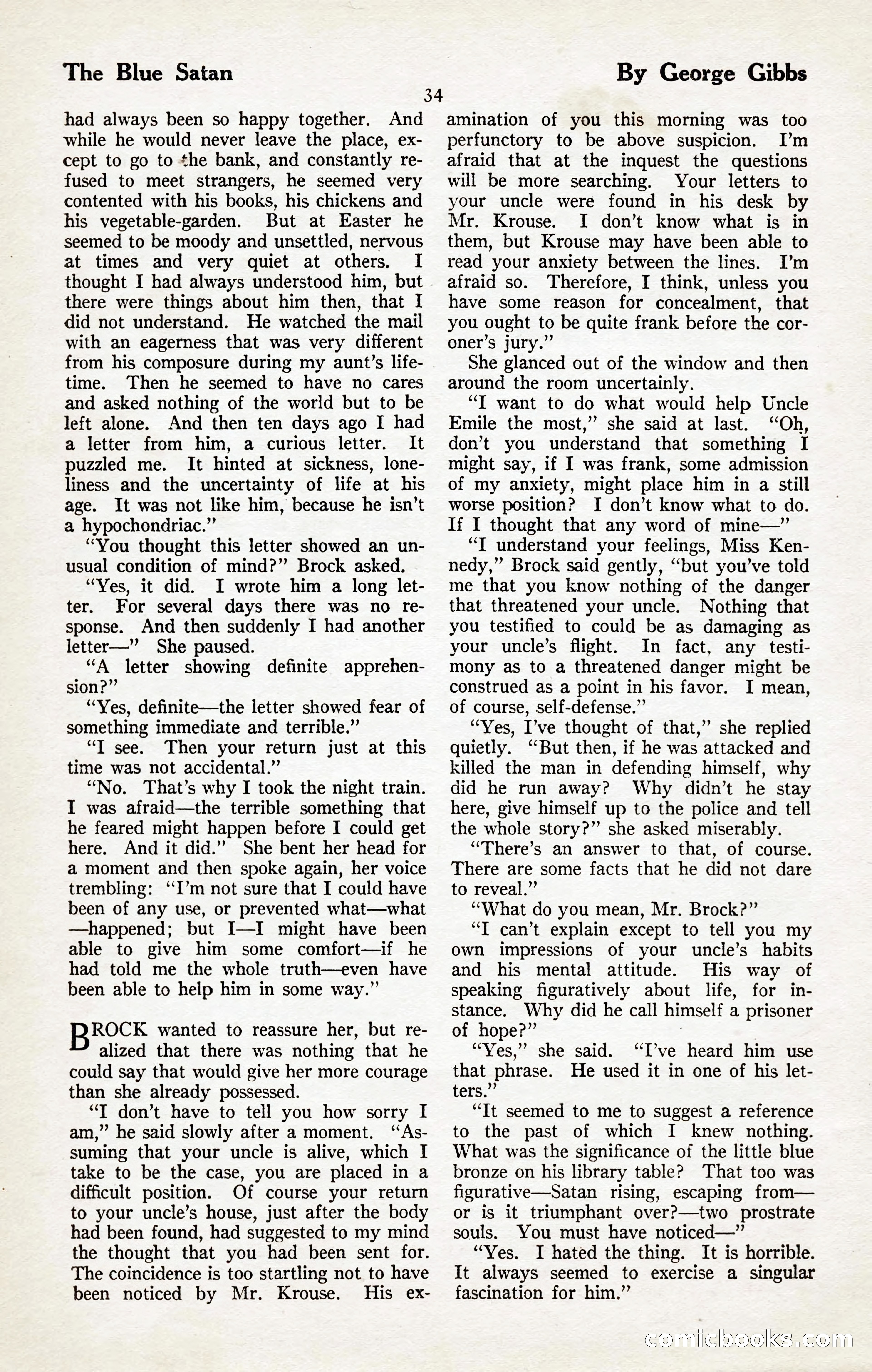 The Illustrated Blue Book Magazine, January 1927 — page 36 of 208