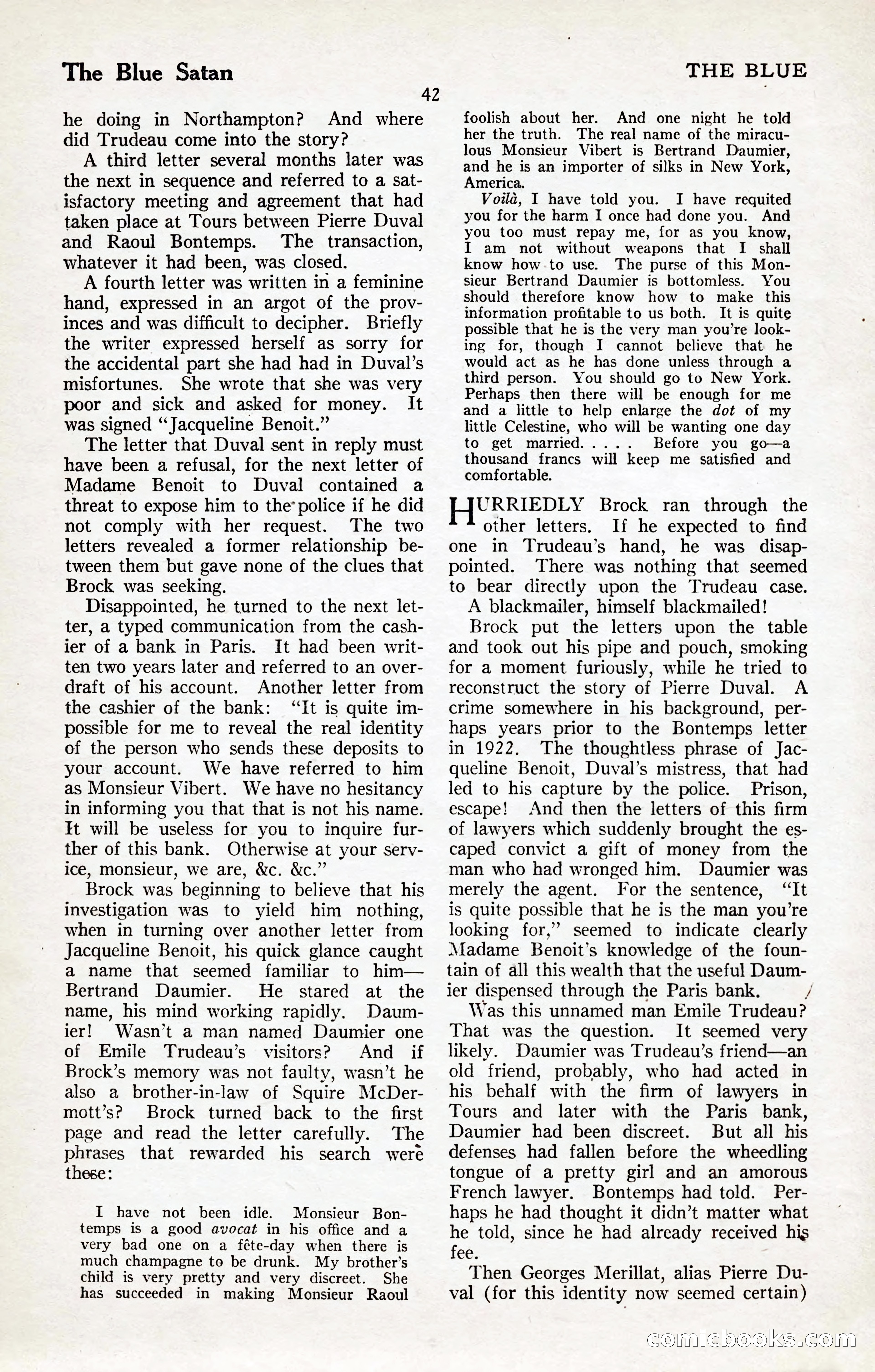 The Illustrated Blue Book Magazine, January 1927 — page 44 of 208