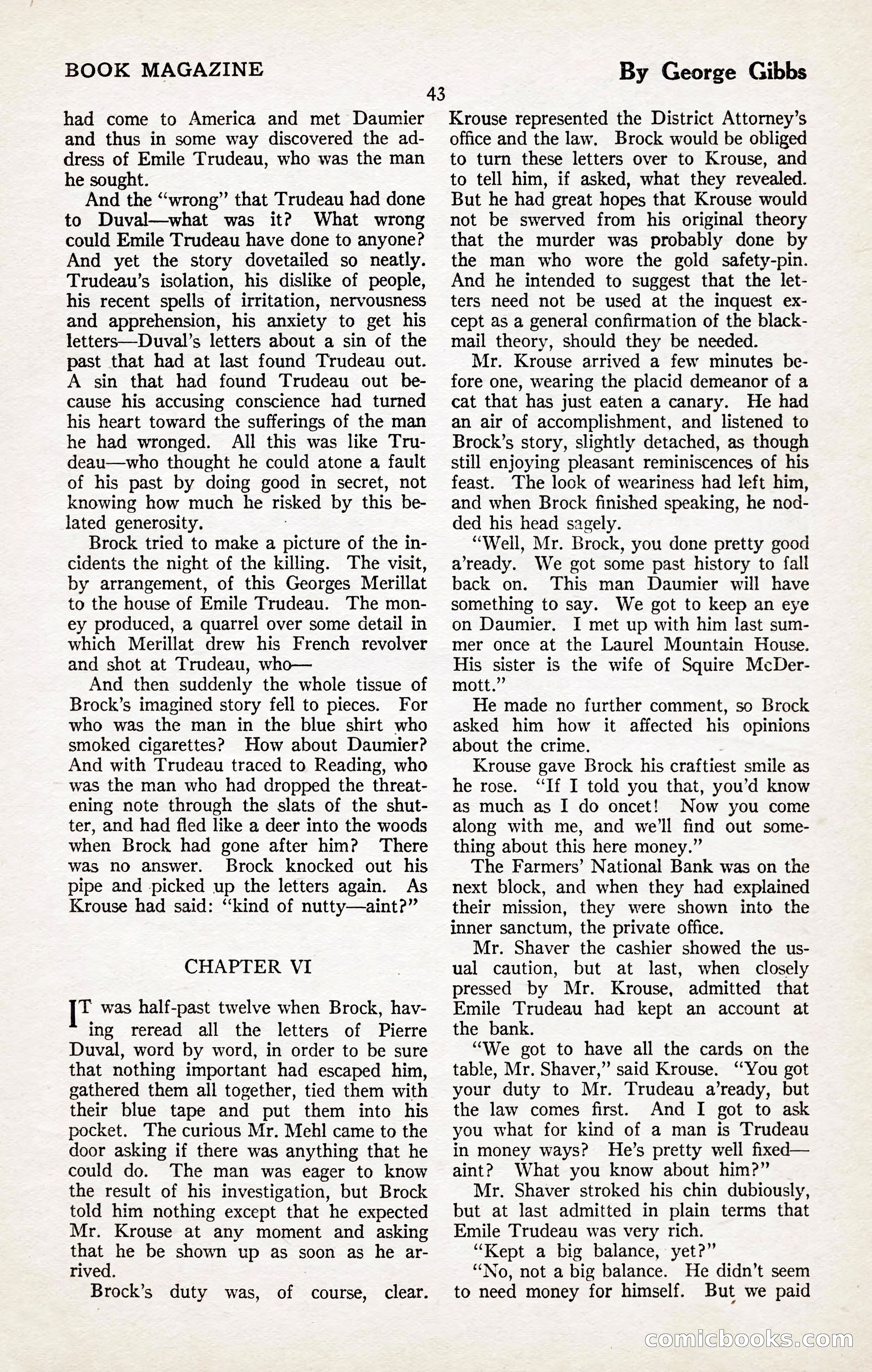 The Illustrated Blue Book Magazine, January 1927 — page 45 of 208