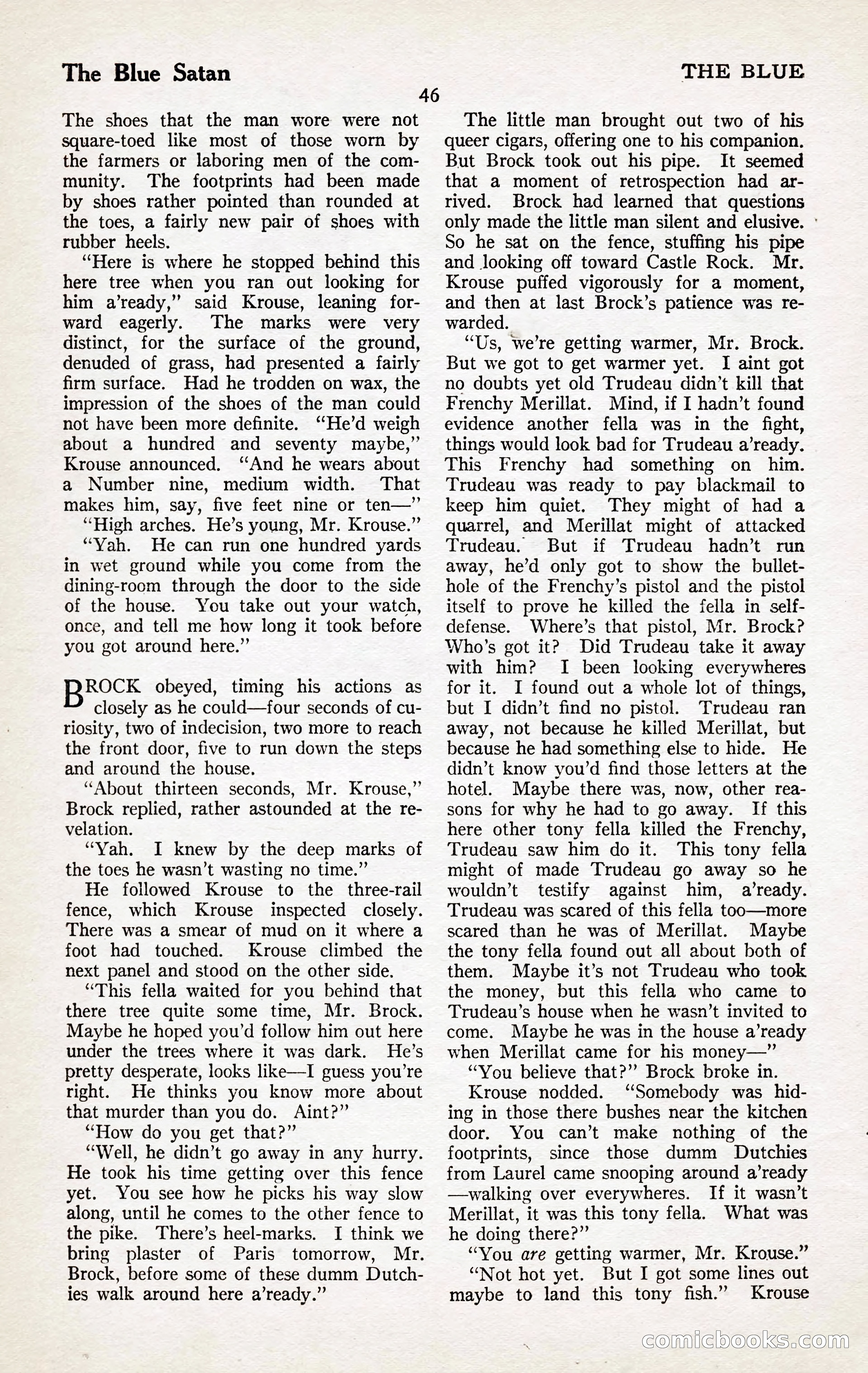 The Illustrated Blue Book Magazine, January 1927 — page 48 of 208