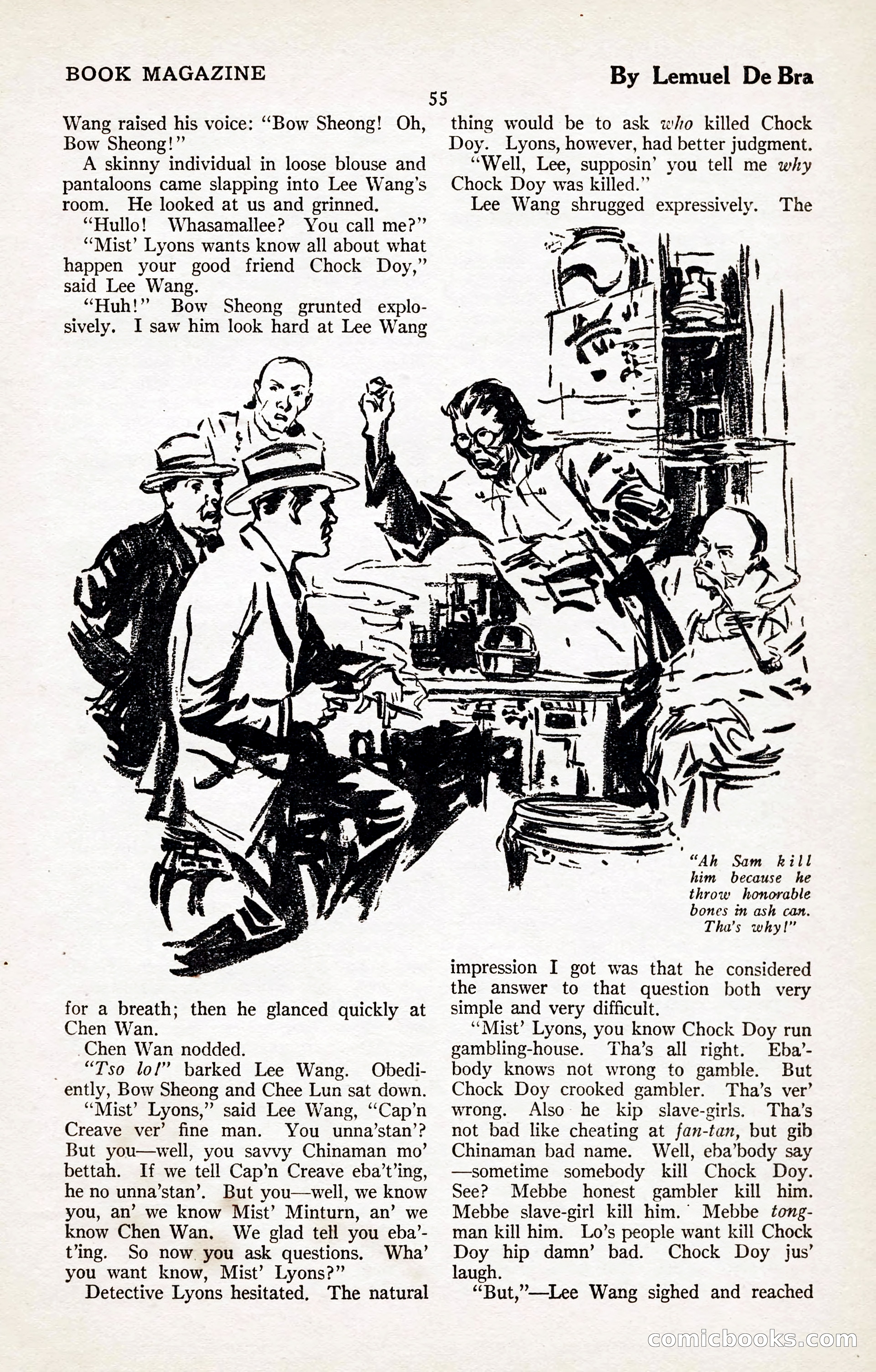 The Illustrated Blue Book Magazine, January 1927 — page 57 of 208