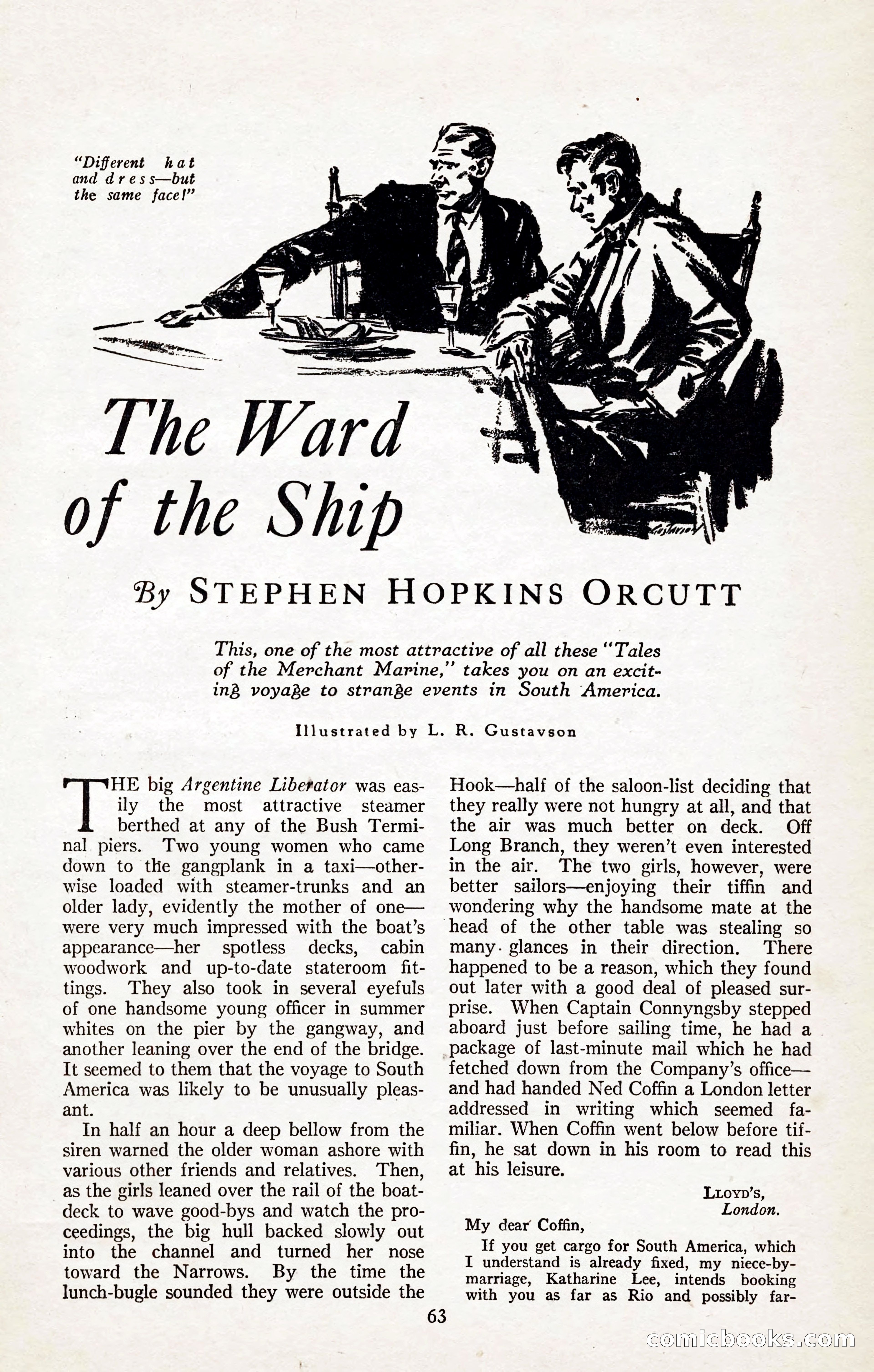 The Illustrated Blue Book Magazine, January 1927 — page 65 of 208