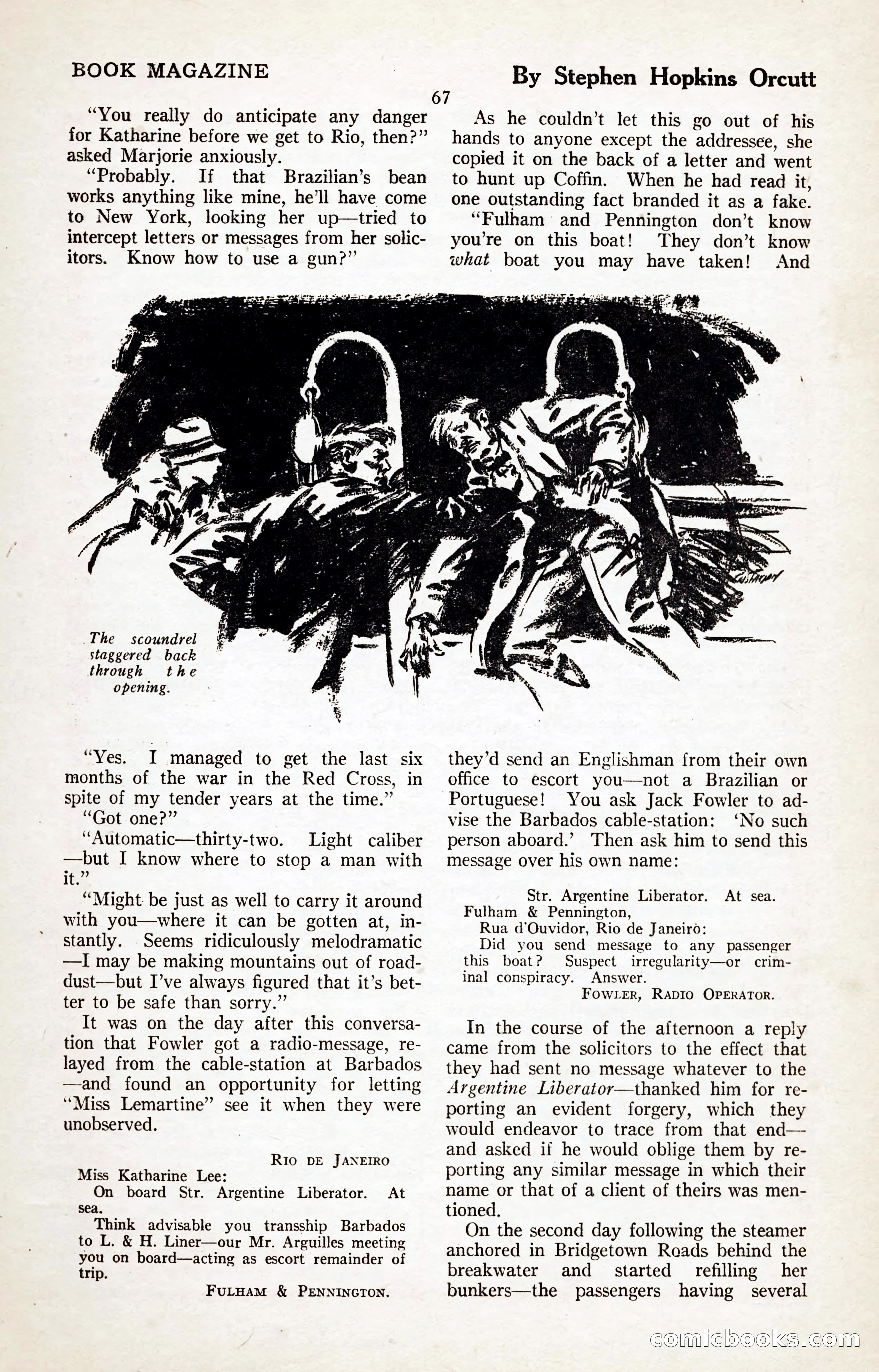 The Illustrated Blue Book Magazine, January 1927 — page 69 of 208