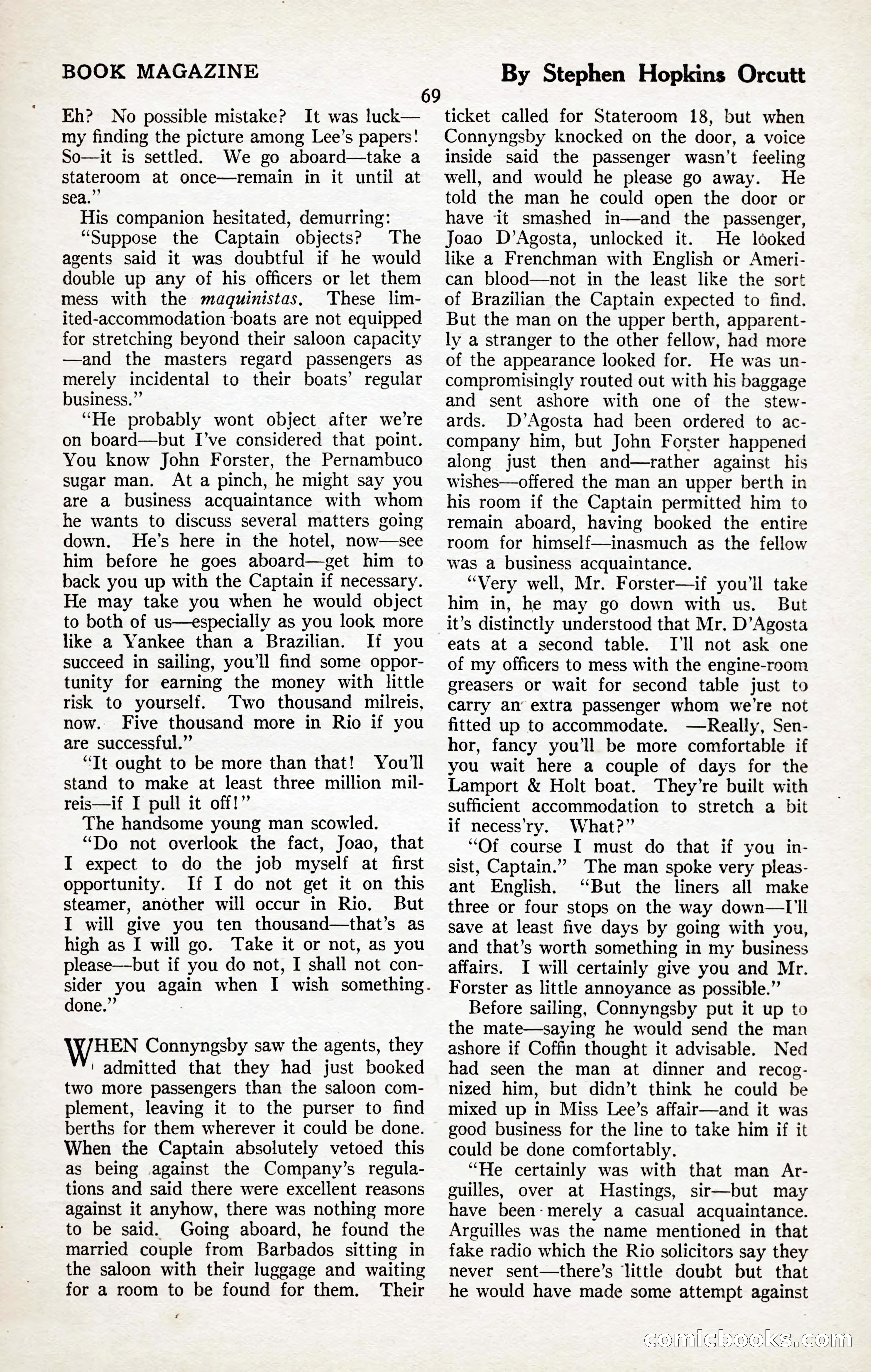 The Illustrated Blue Book Magazine, January 1927 — page 71 of 208