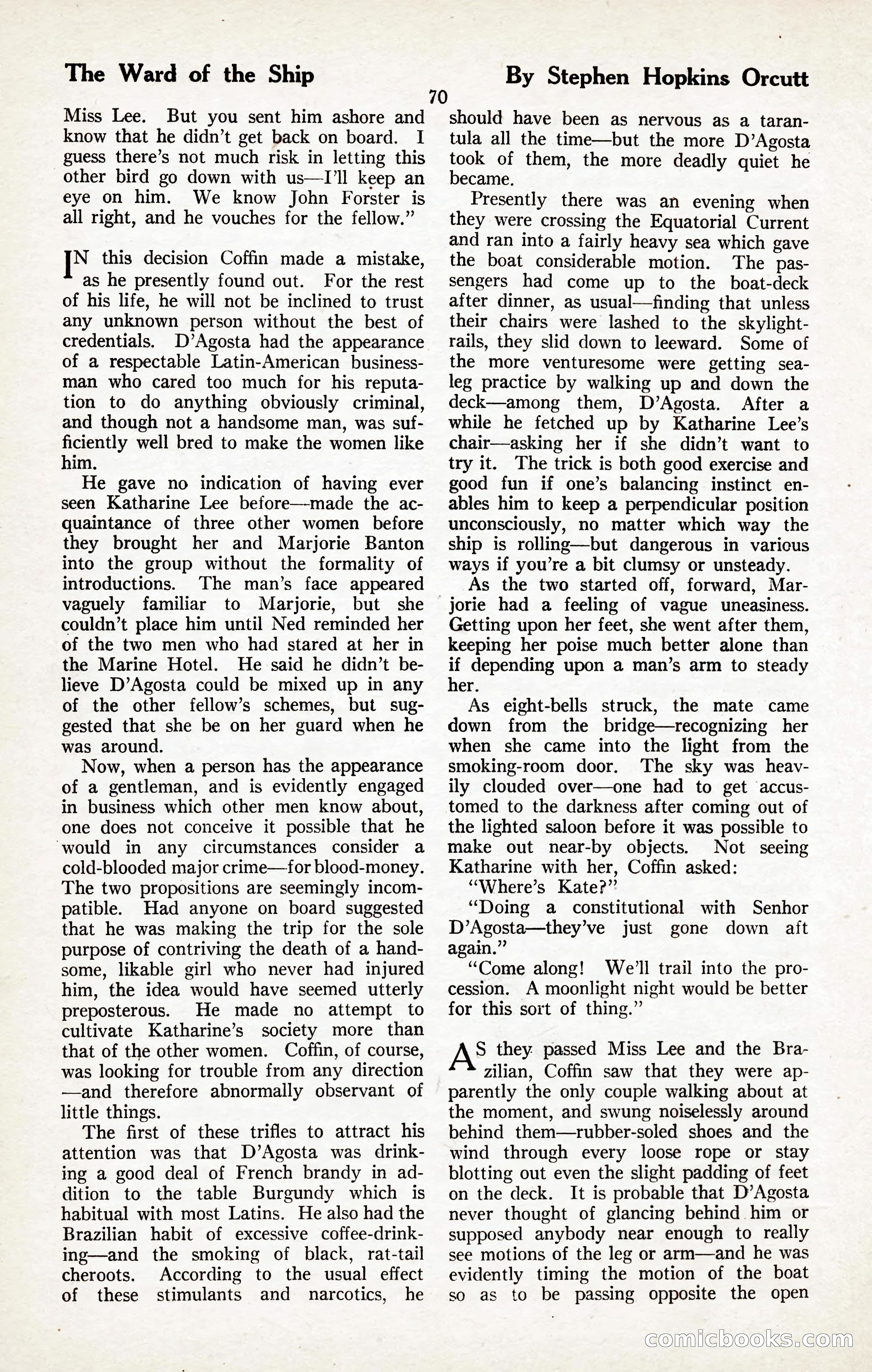 The Illustrated Blue Book Magazine, January 1927 — page 72 of 208