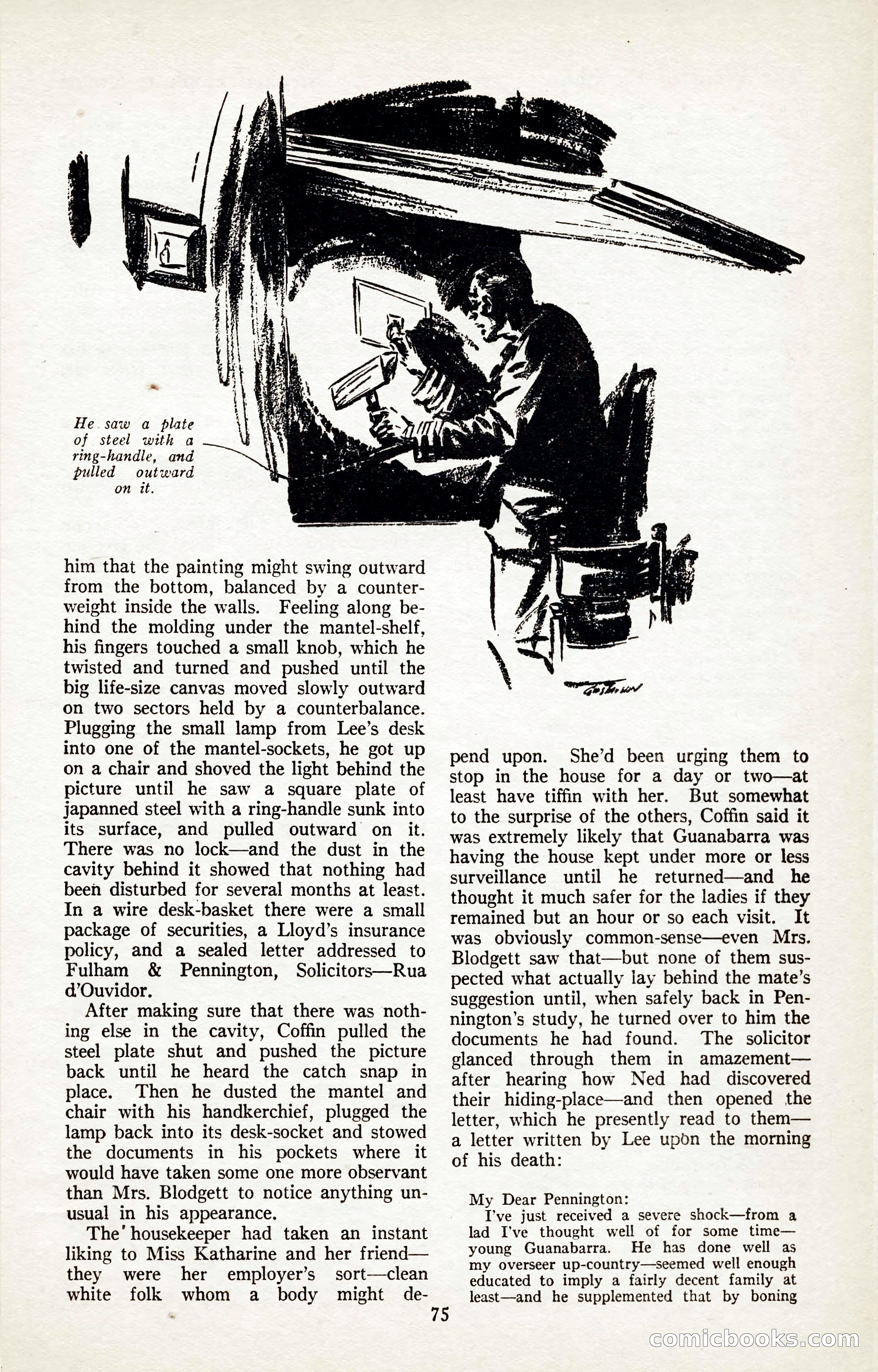 The Illustrated Blue Book Magazine, January 1927 — page 77 of 208