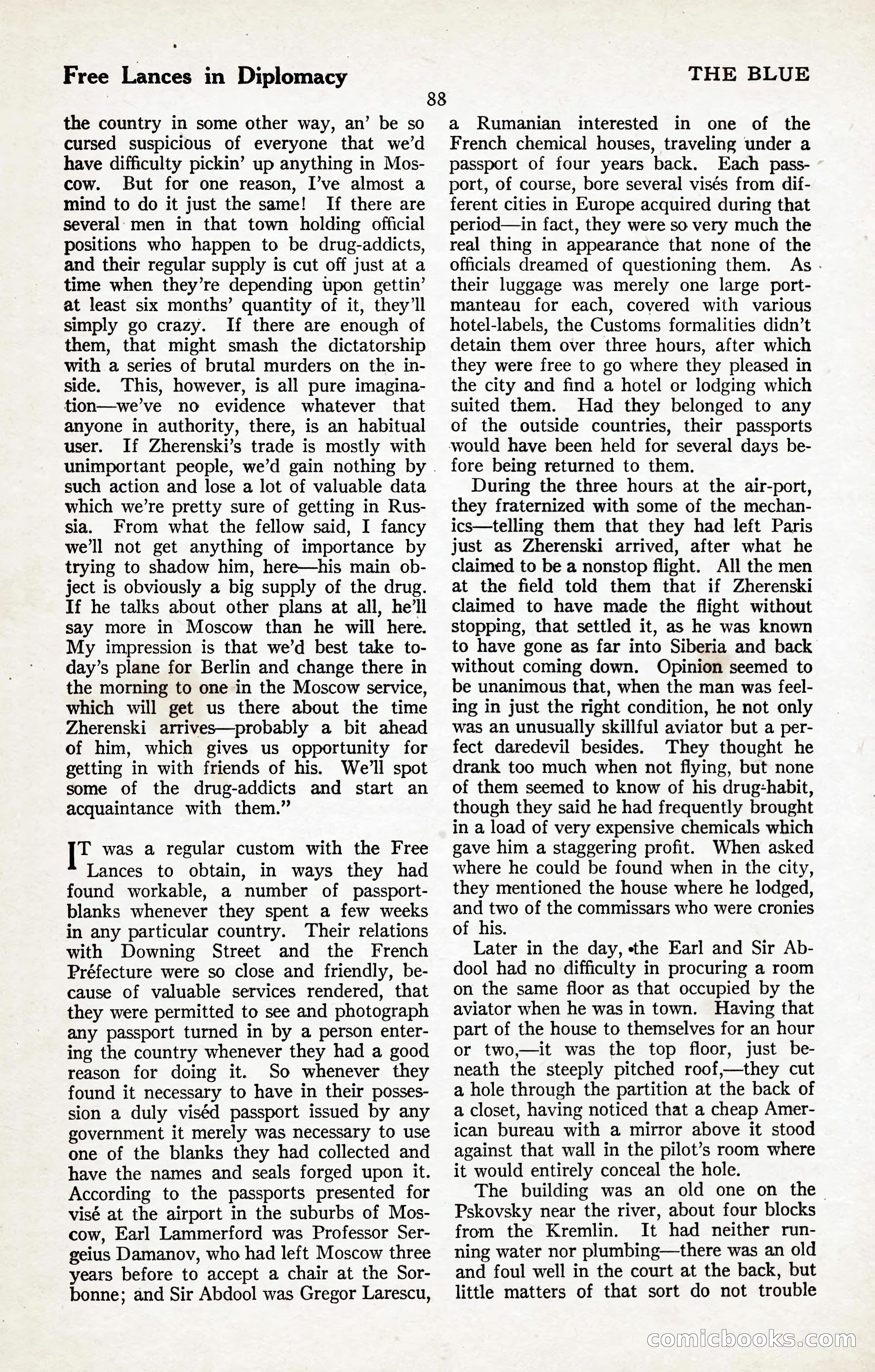 The Illustrated Blue Book Magazine, January 1927 — page 90 of 208