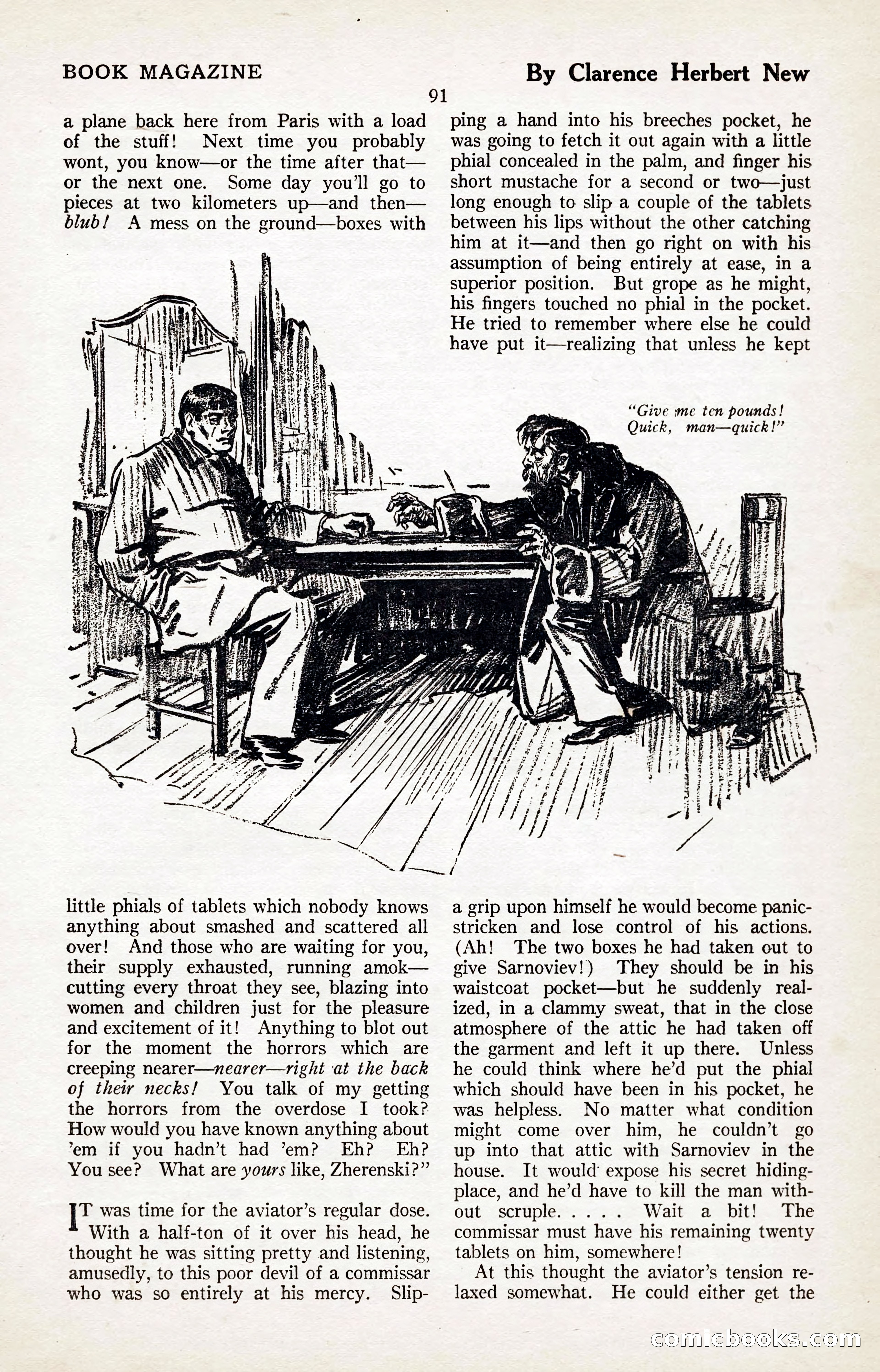 The Illustrated Blue Book Magazine, January 1927 — page 93 of 208