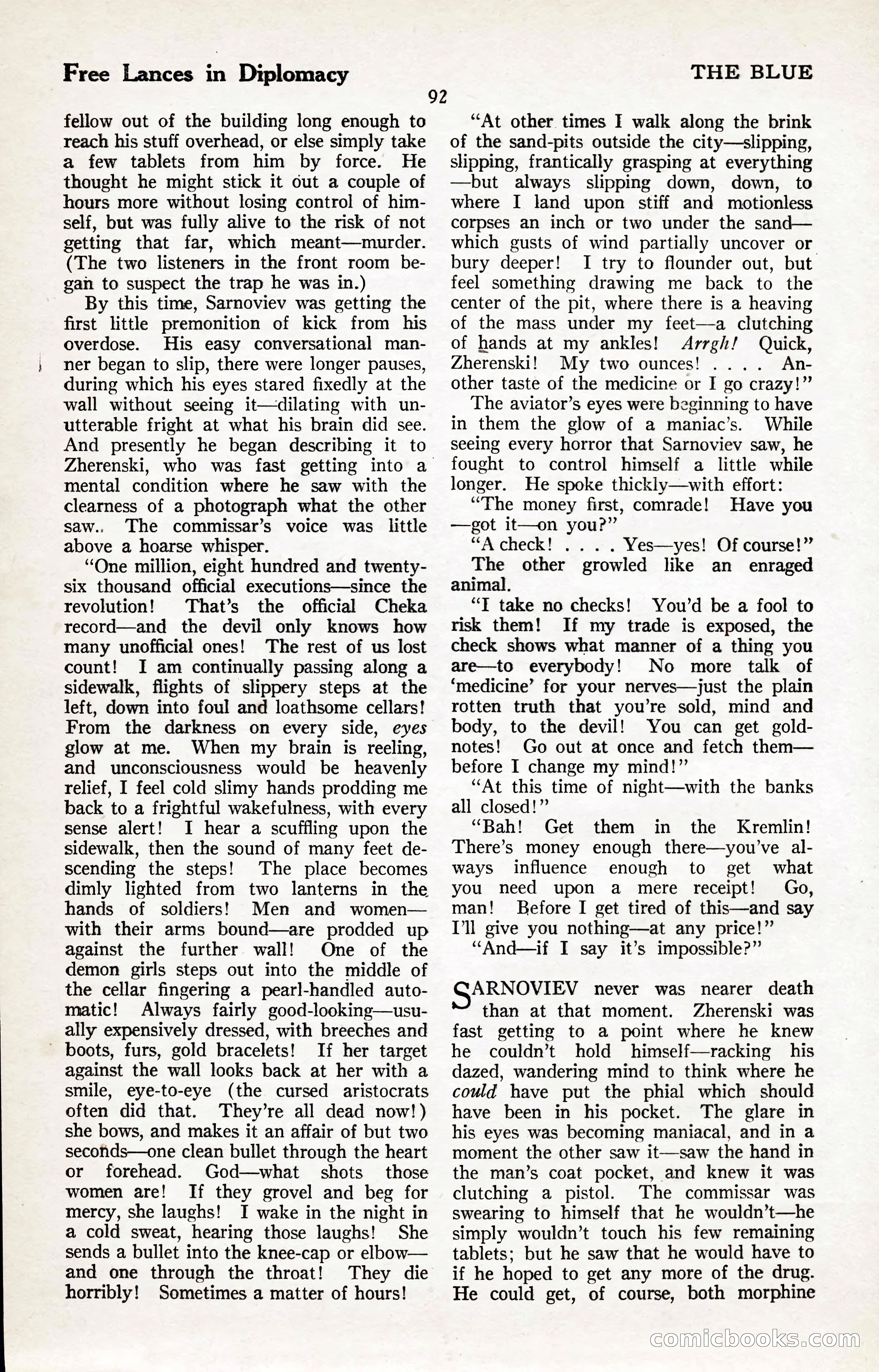 The Illustrated Blue Book Magazine, January 1927 — page 94 of 208