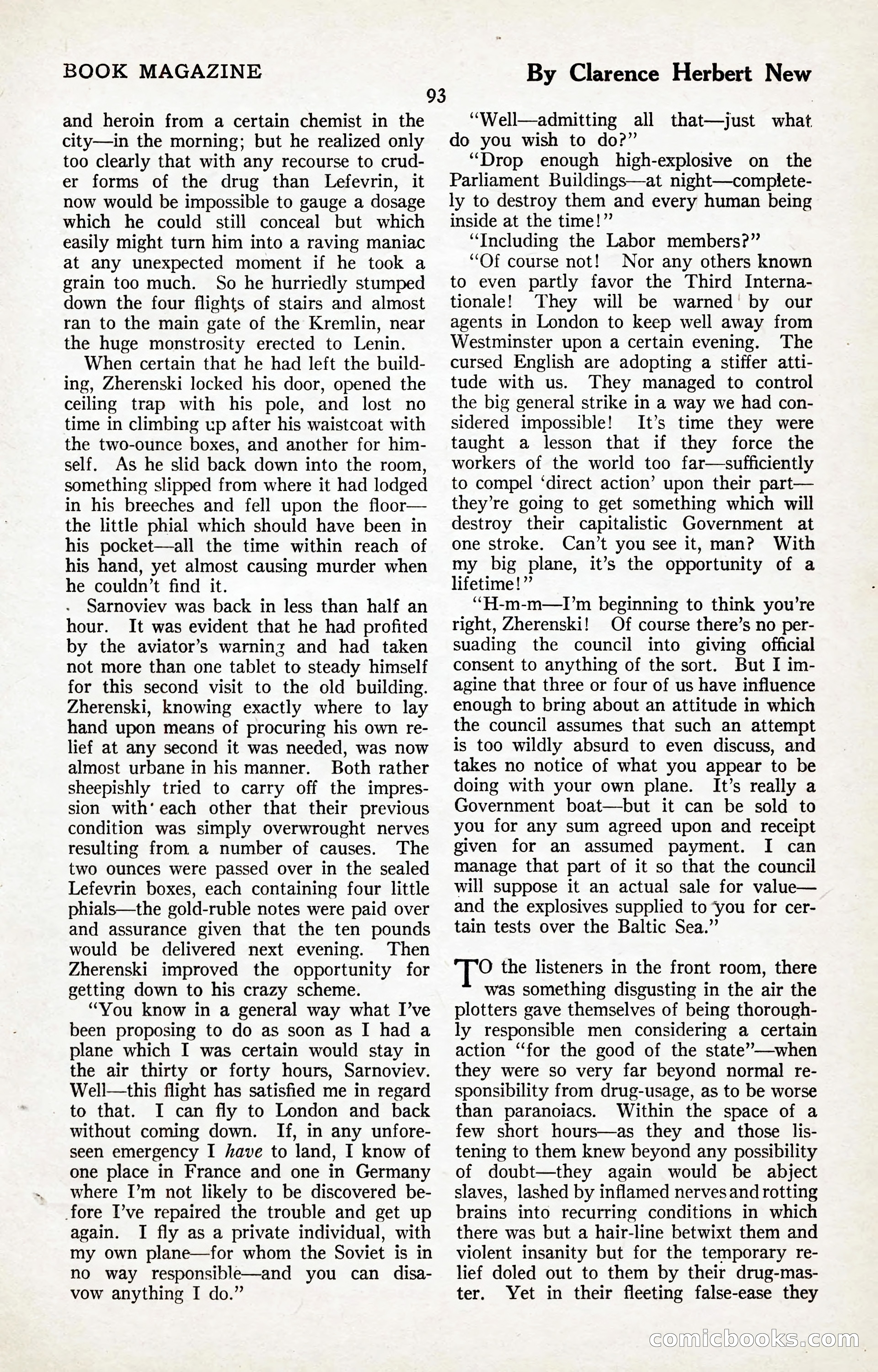 The Illustrated Blue Book Magazine, January 1927 — page 95 of 208