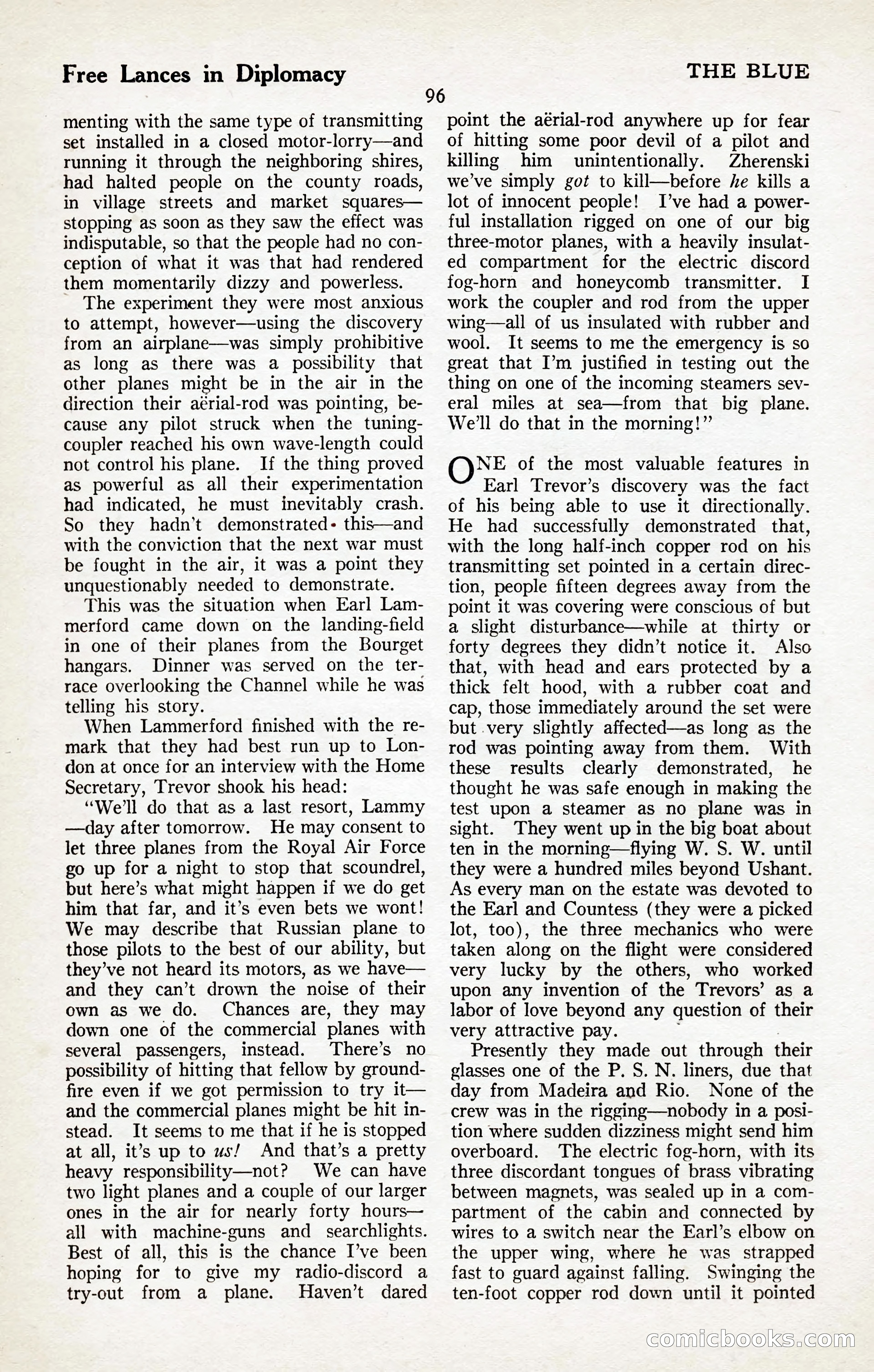 The Illustrated Blue Book Magazine, January 1927 — page 98 of 208