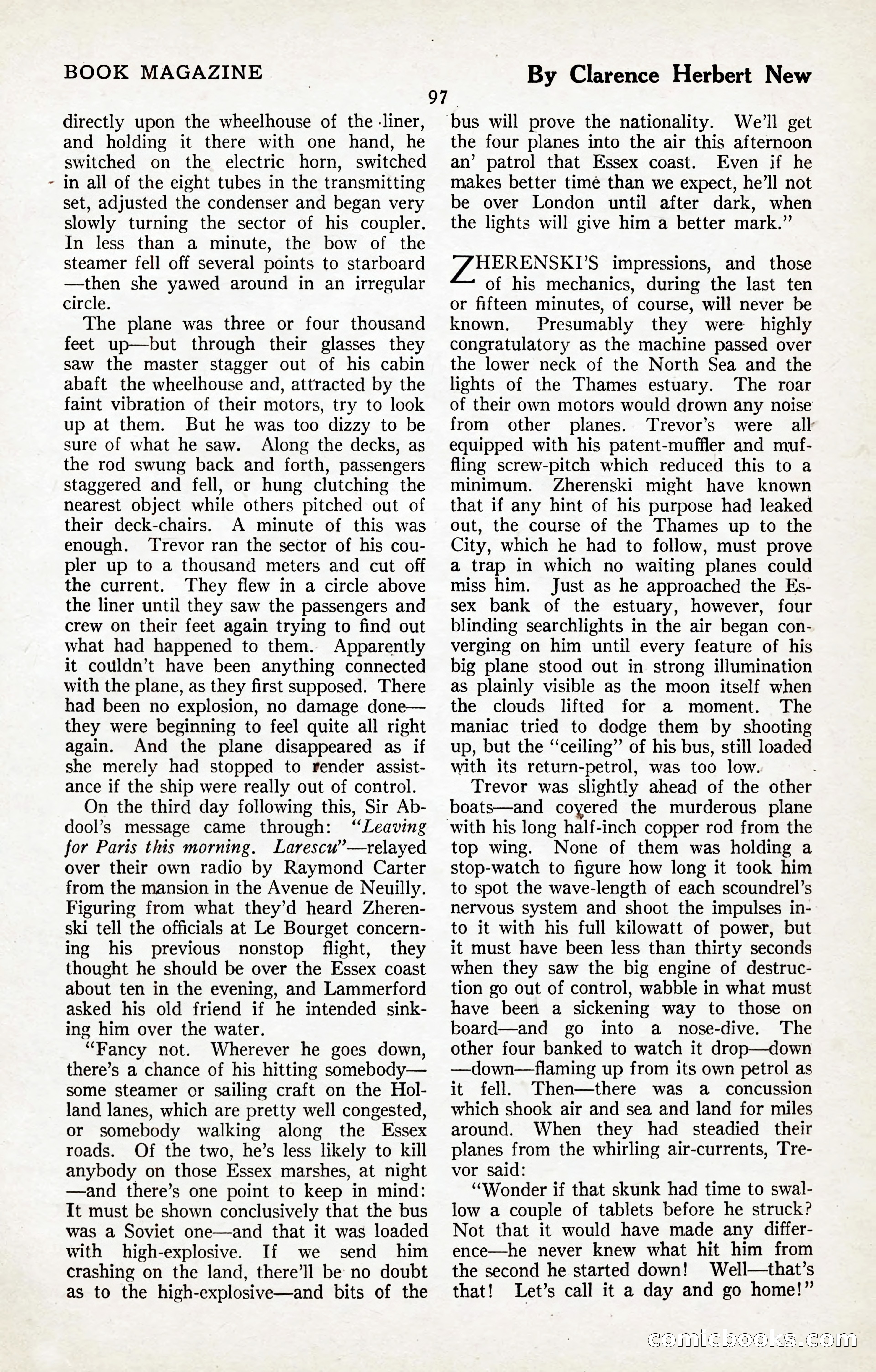 The Illustrated Blue Book Magazine, January 1927 — page 99 of 208