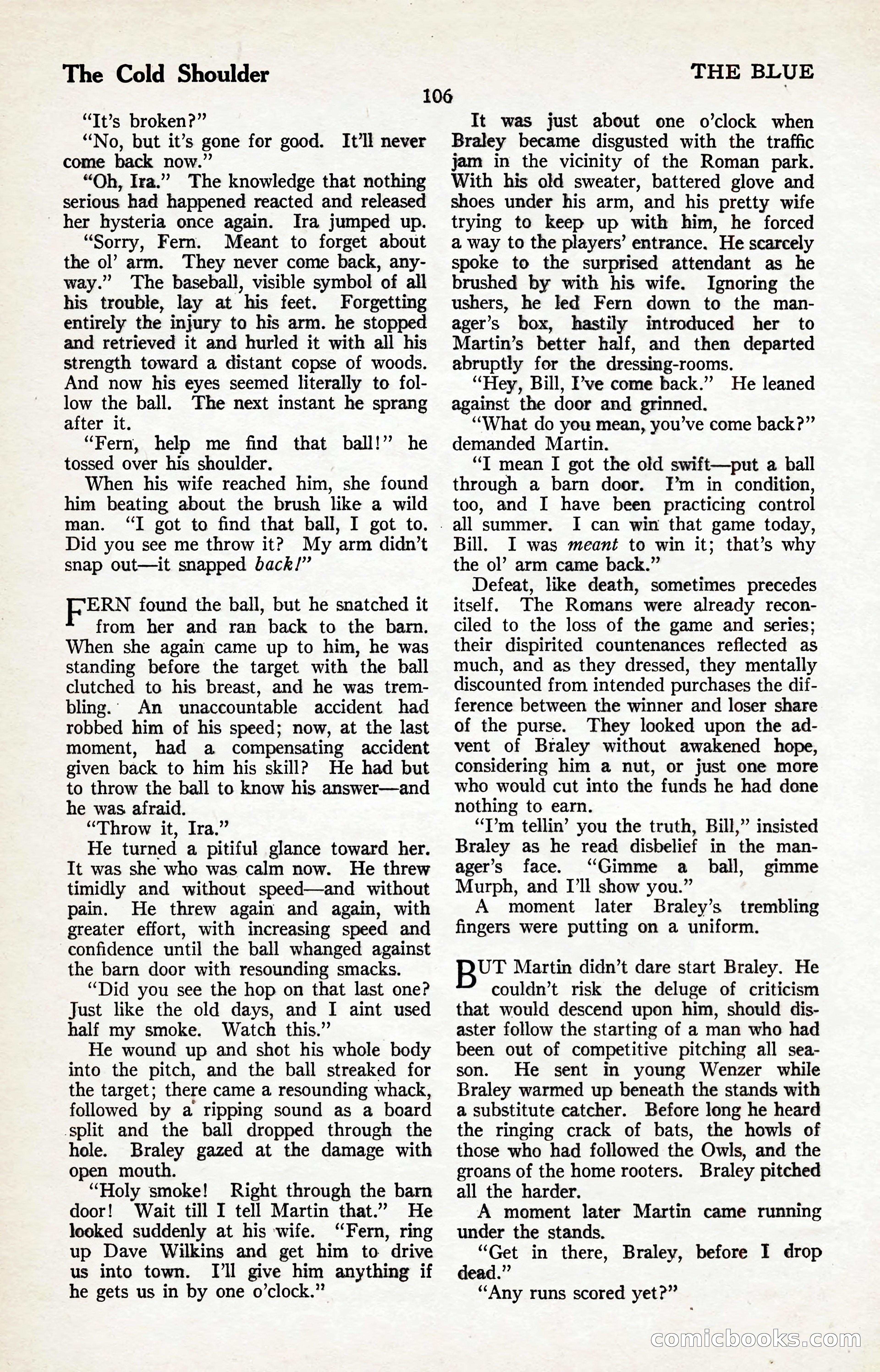The Illustrated Blue Book Magazine, January 1927 — page 108 of 208