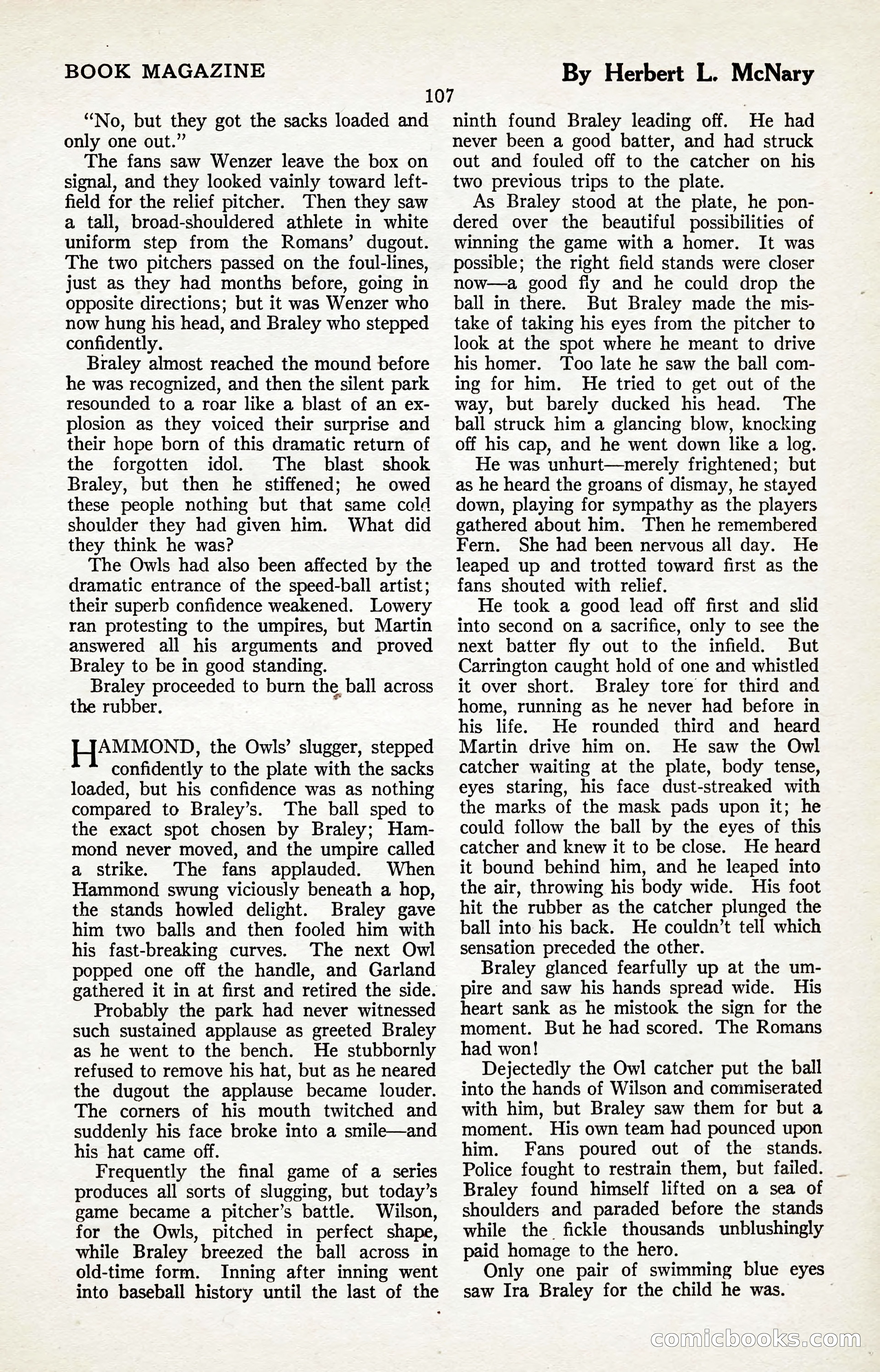 The Illustrated Blue Book Magazine, January 1927 — page 109 of 208