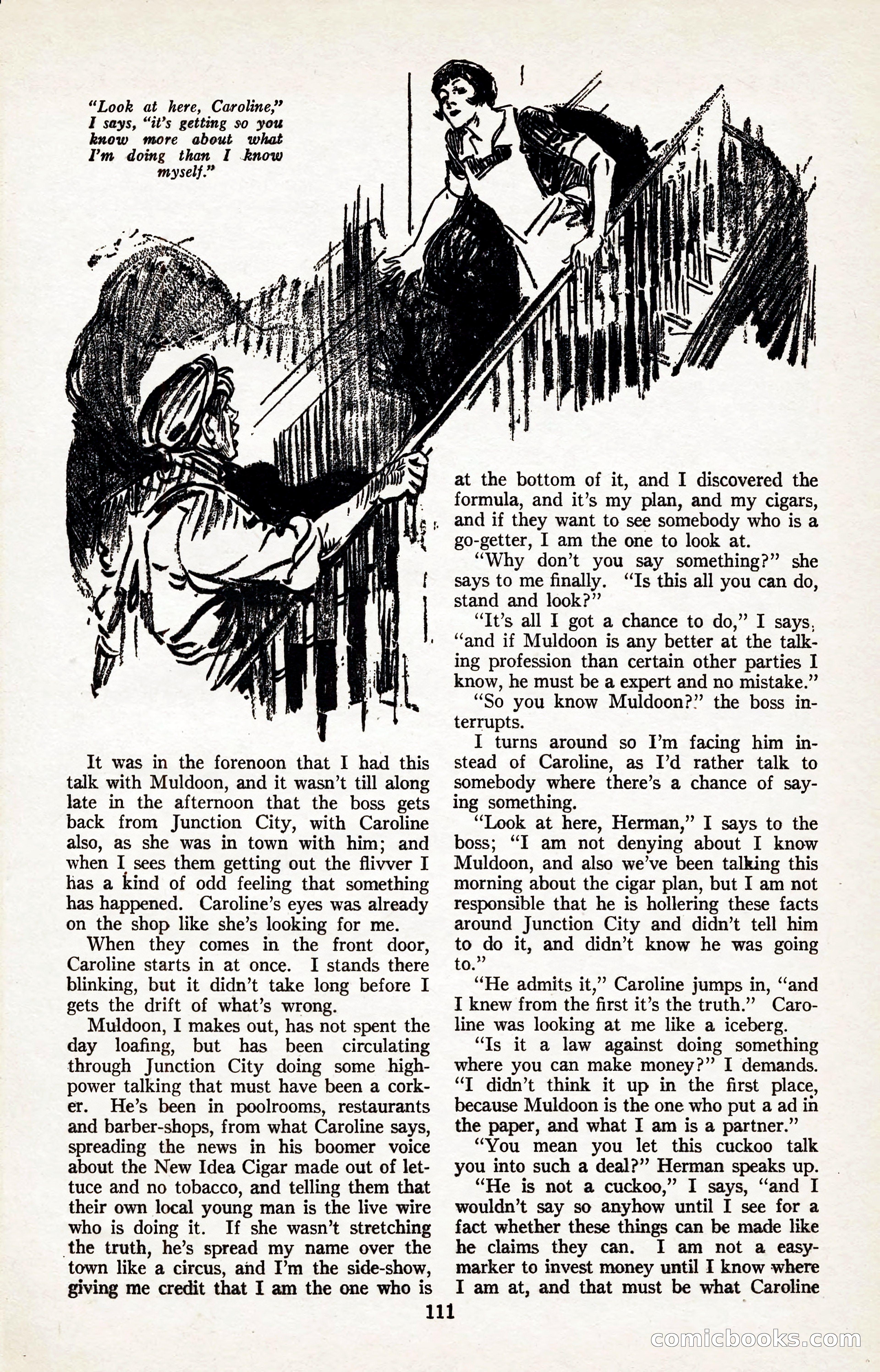 The Illustrated Blue Book Magazine, January 1927 — page 113 of 208