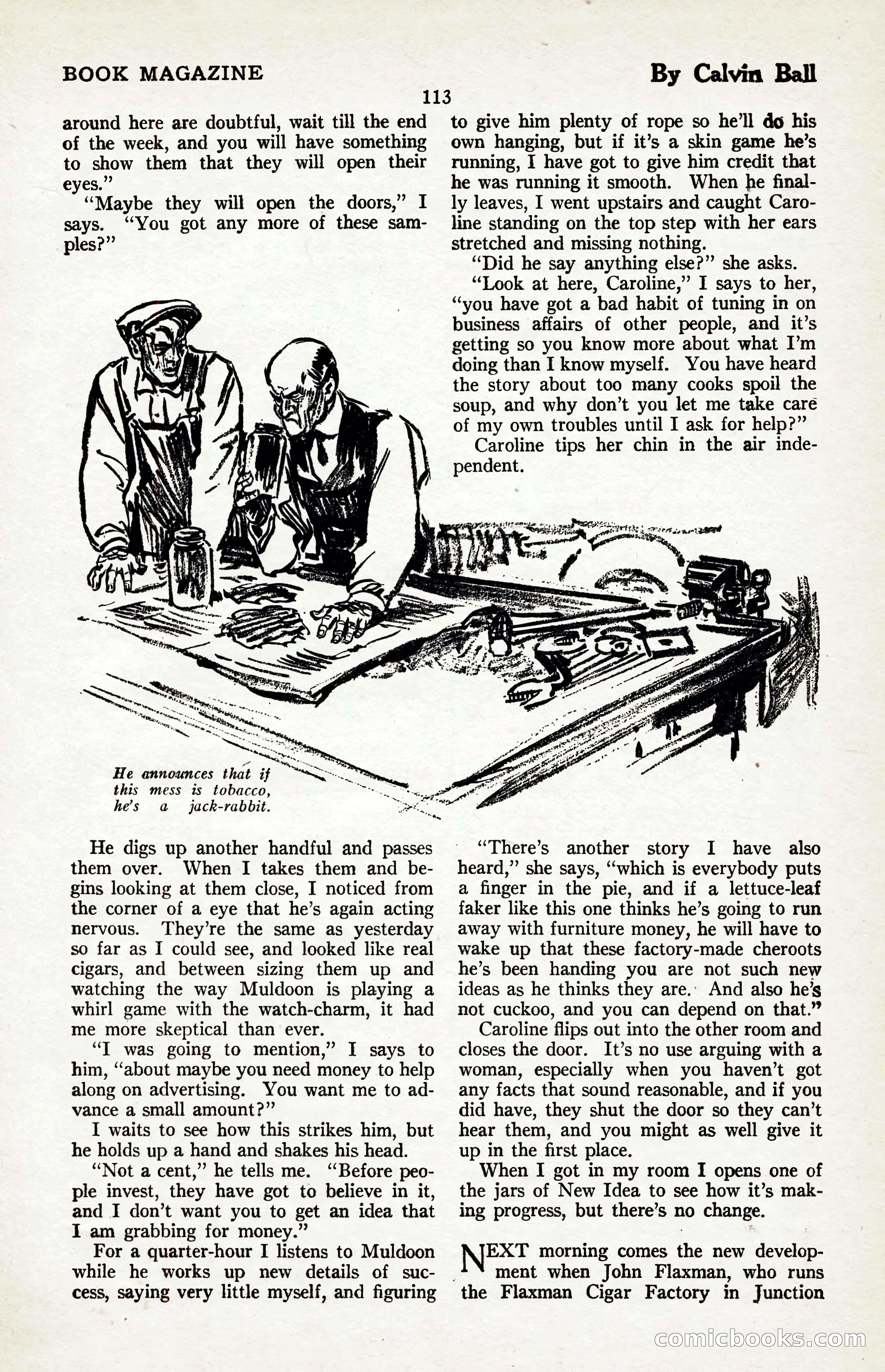 The Illustrated Blue Book Magazine, January 1927 — page 115 of 208