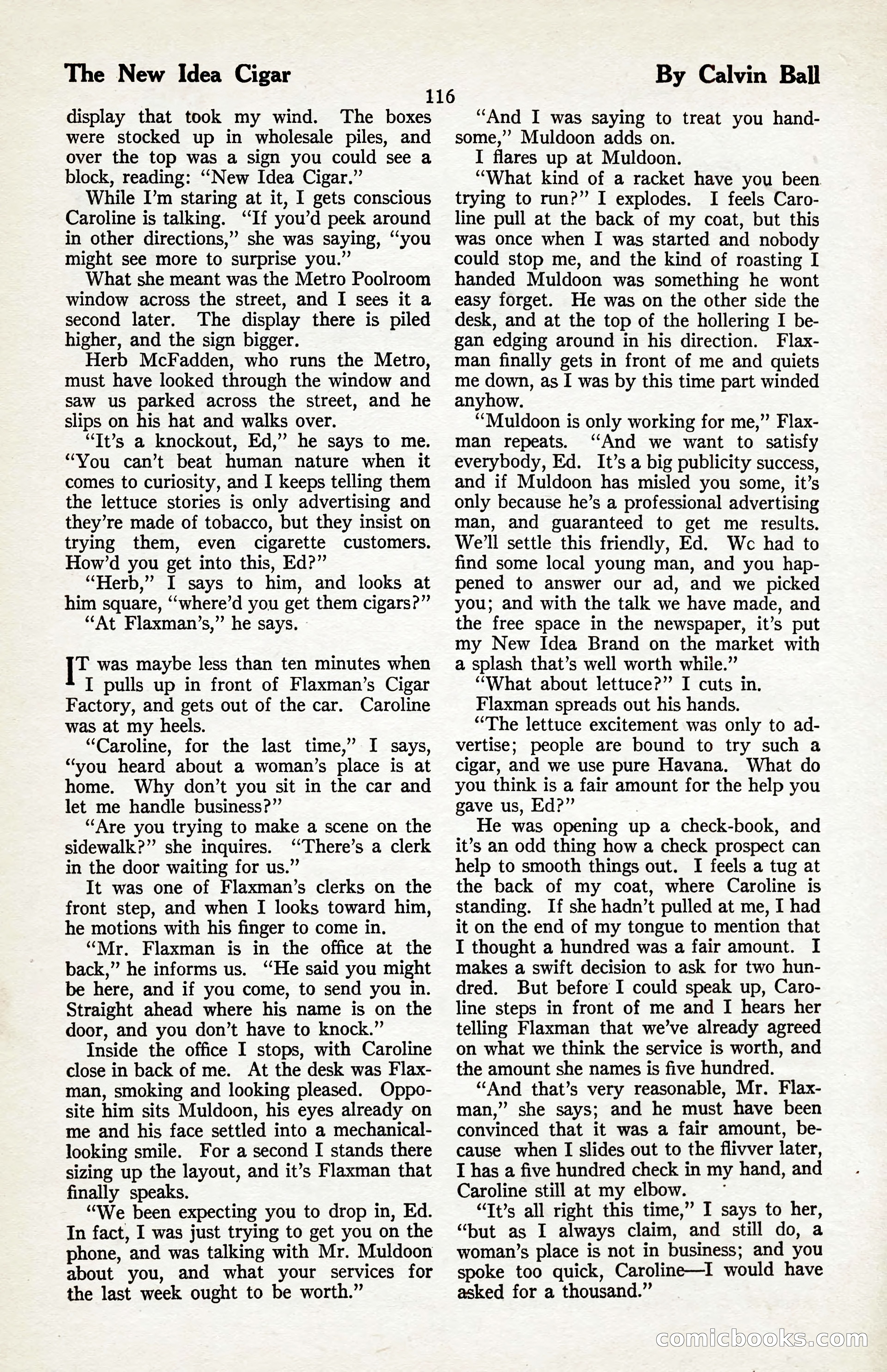 The Illustrated Blue Book Magazine, January 1927 — page 118 of 208