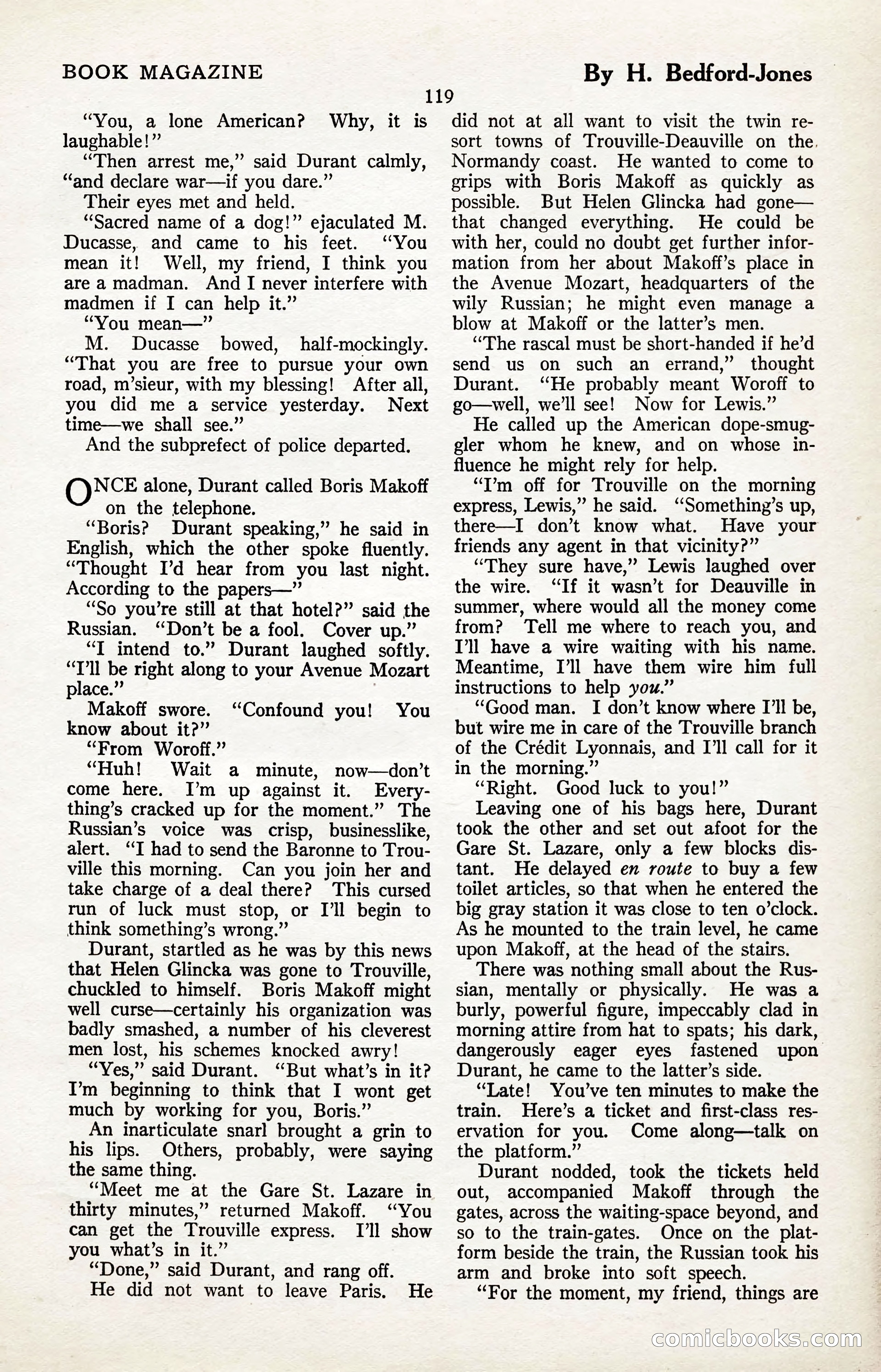 The Illustrated Blue Book Magazine, January 1927 — page 121 of 208