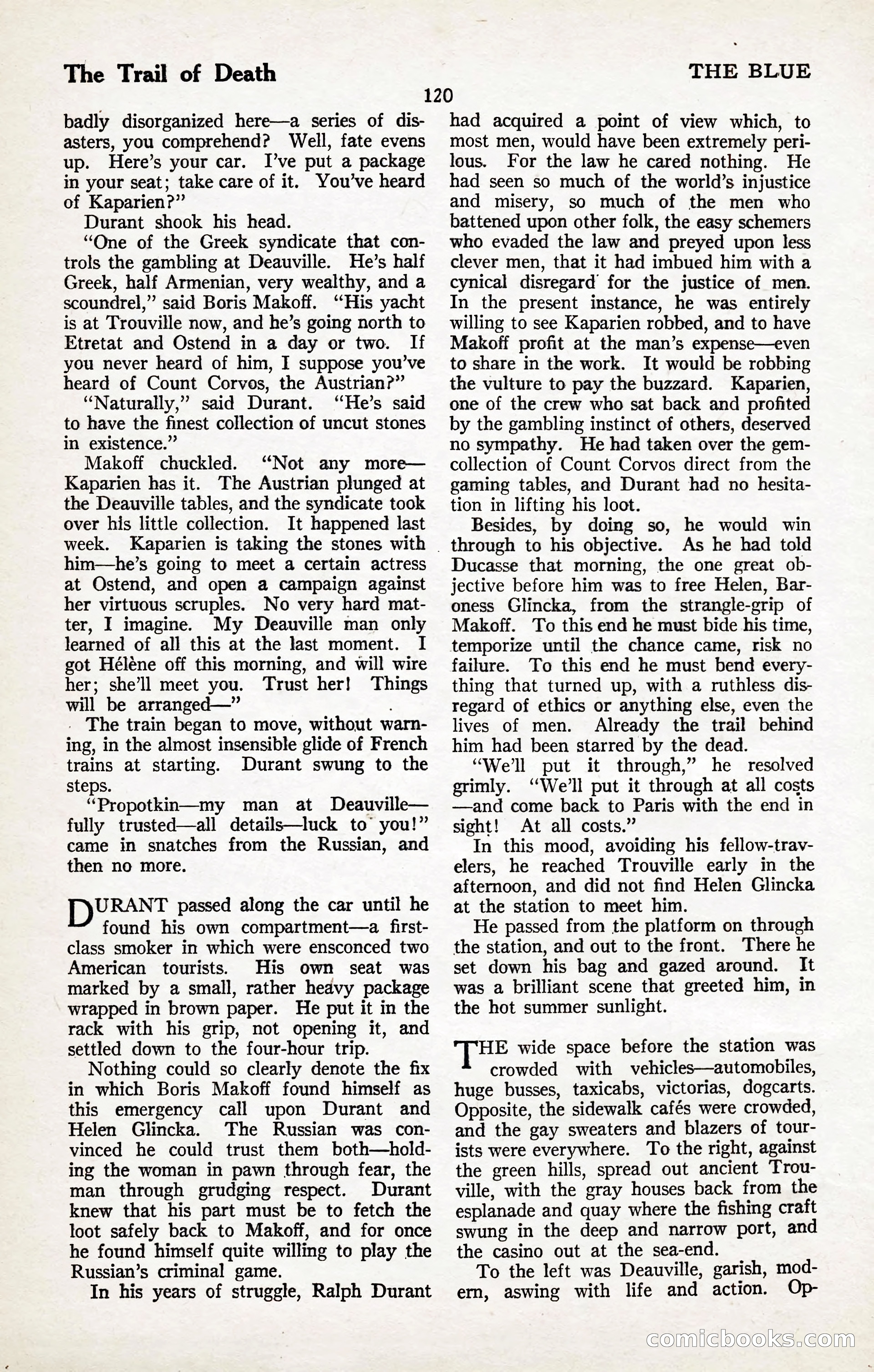 The Illustrated Blue Book Magazine, January 1927 — page 122 of 208