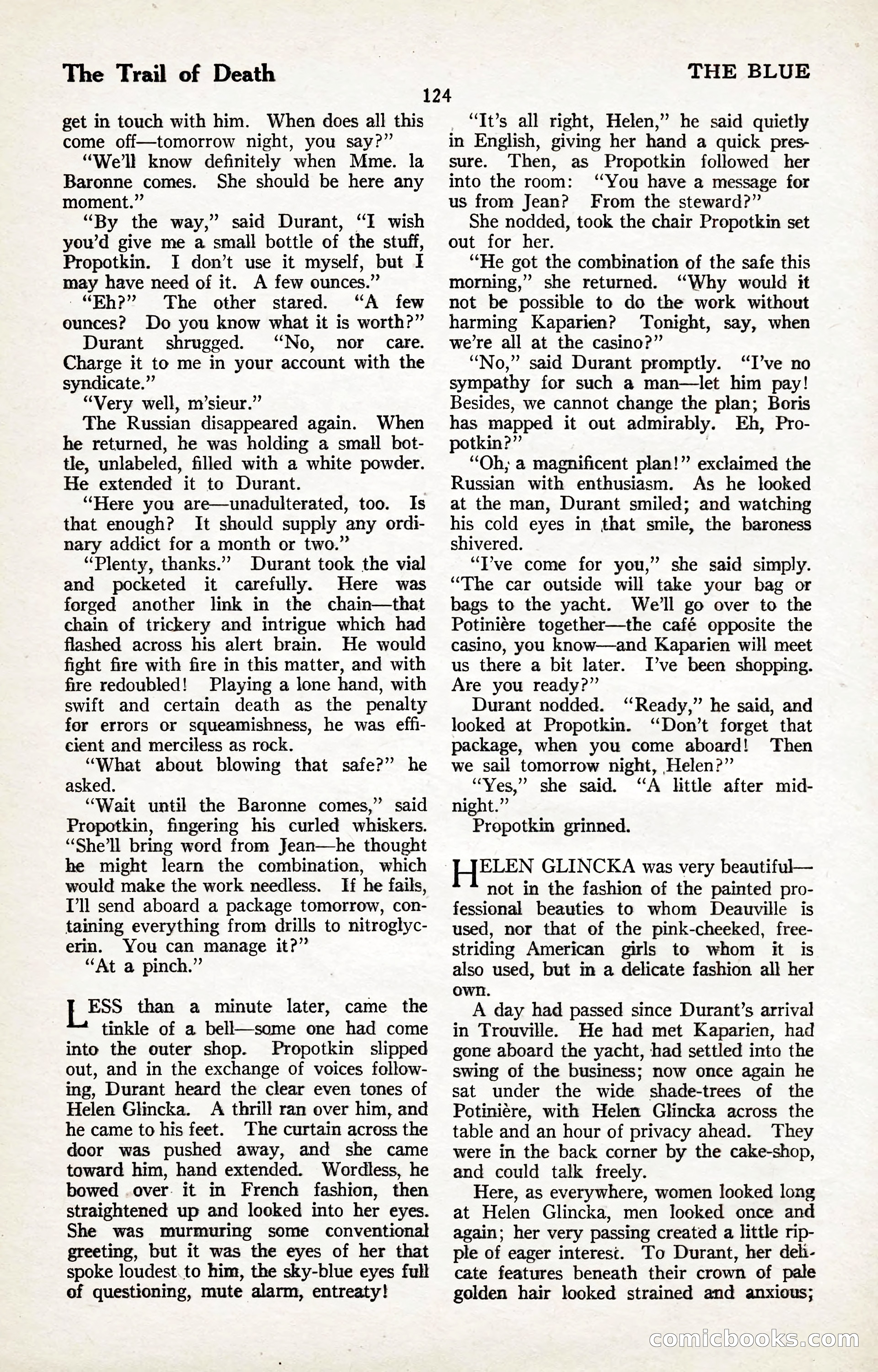 The Illustrated Blue Book Magazine, January 1927 — page 126 of 208