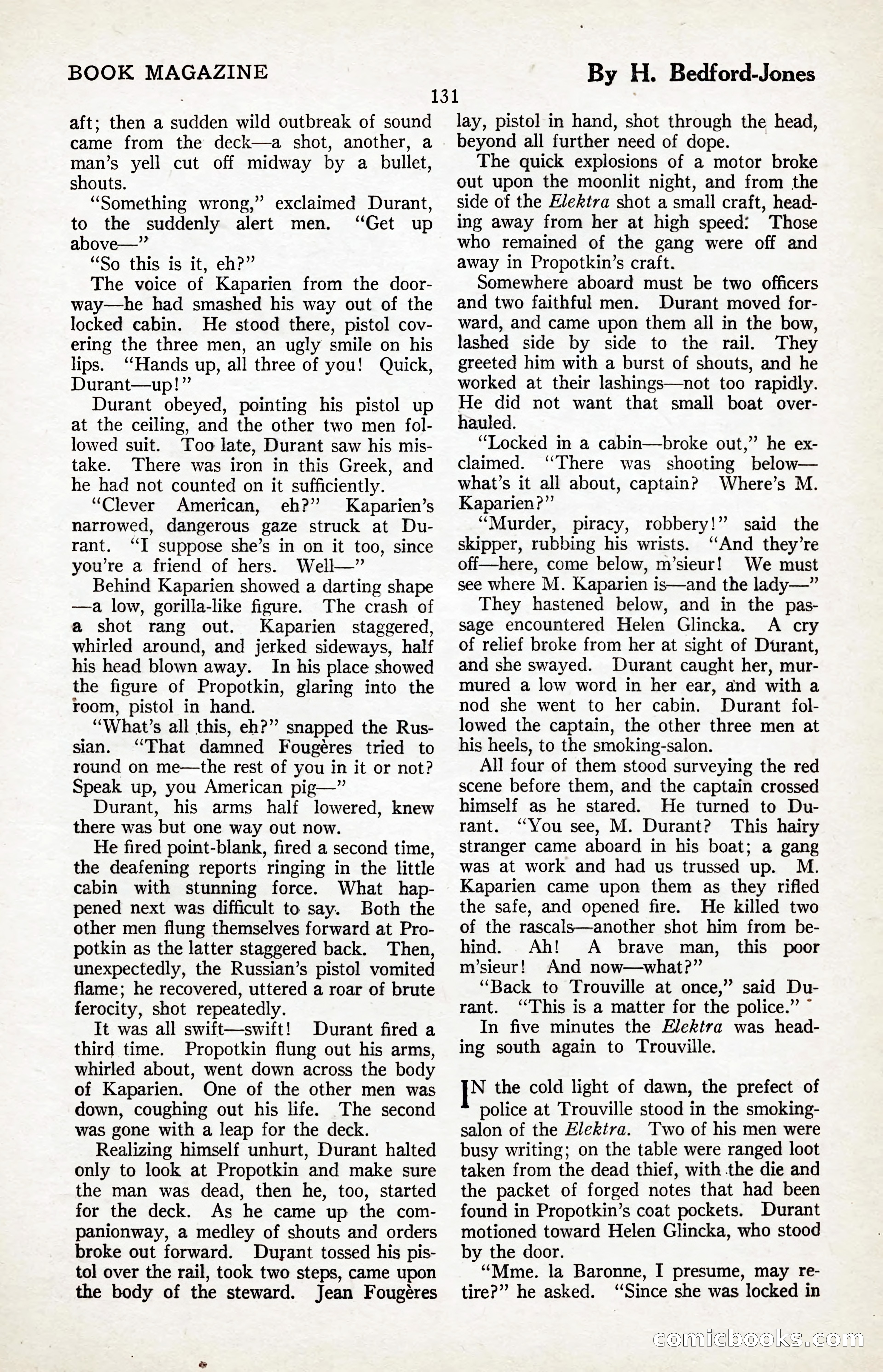 The Illustrated Blue Book Magazine, January 1927 — page 133 of 208