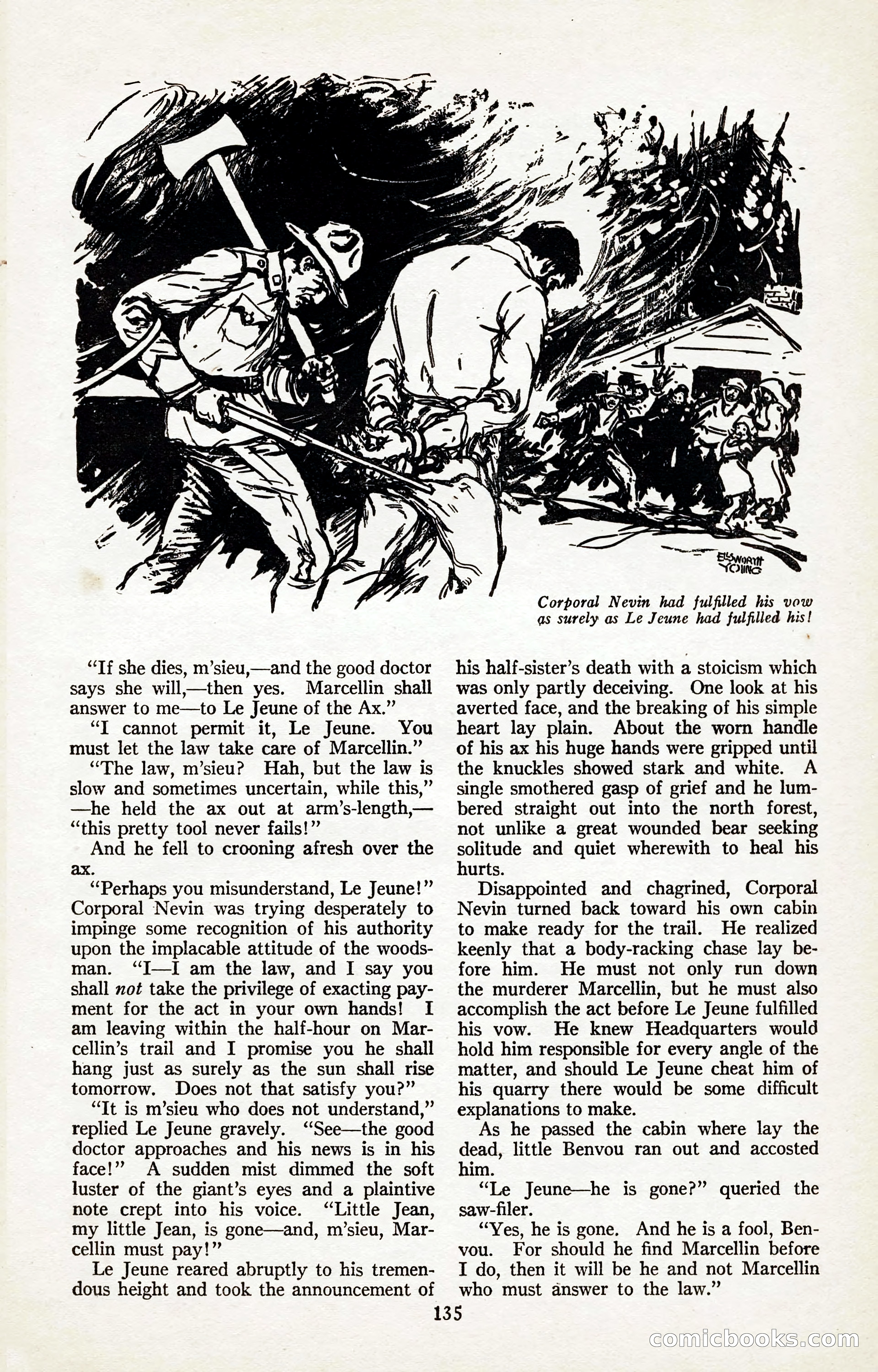 The Illustrated Blue Book Magazine, January 1927 — page 137 of 208