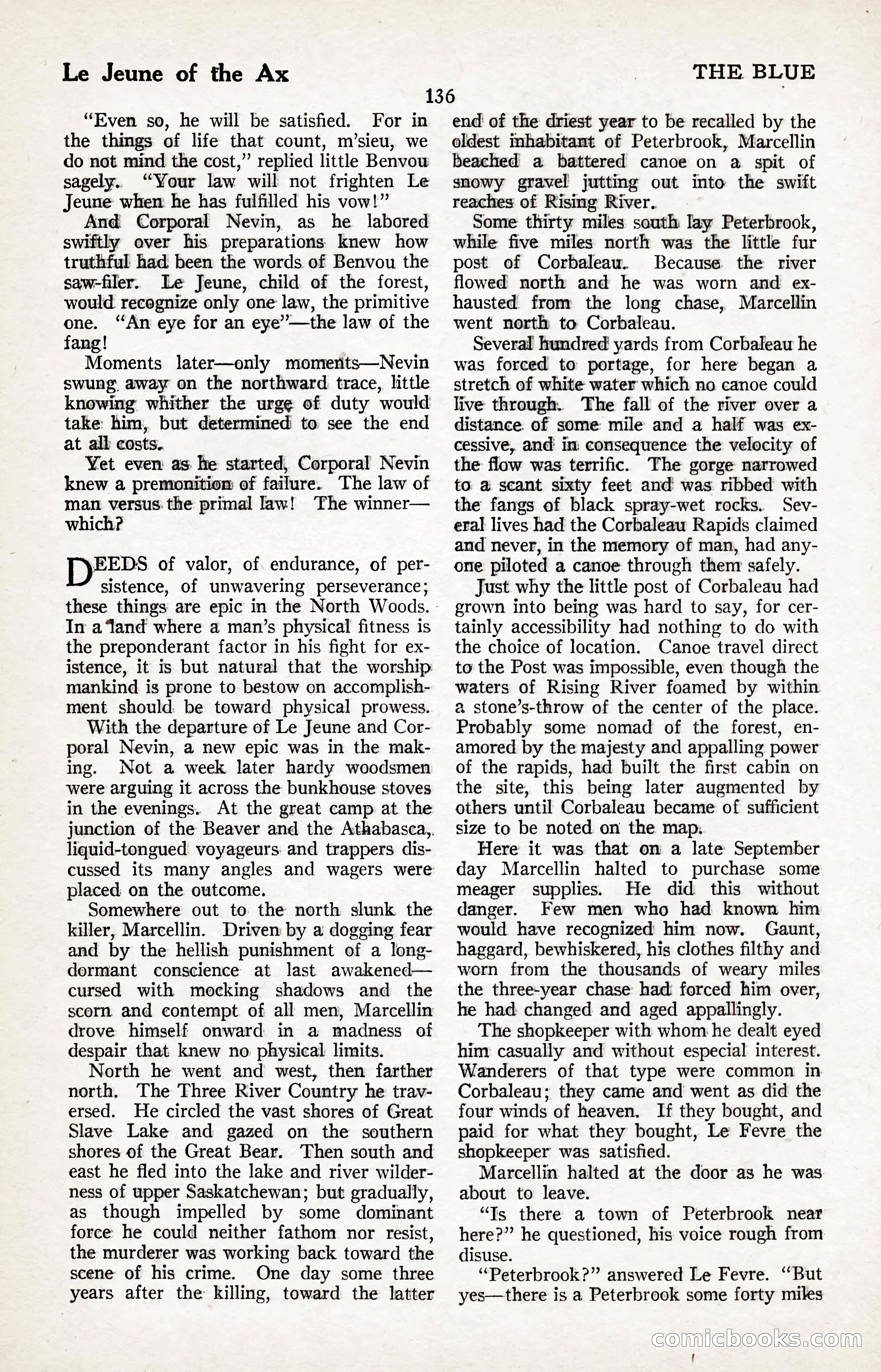 The Illustrated Blue Book Magazine, January 1927 — page 138 of 208