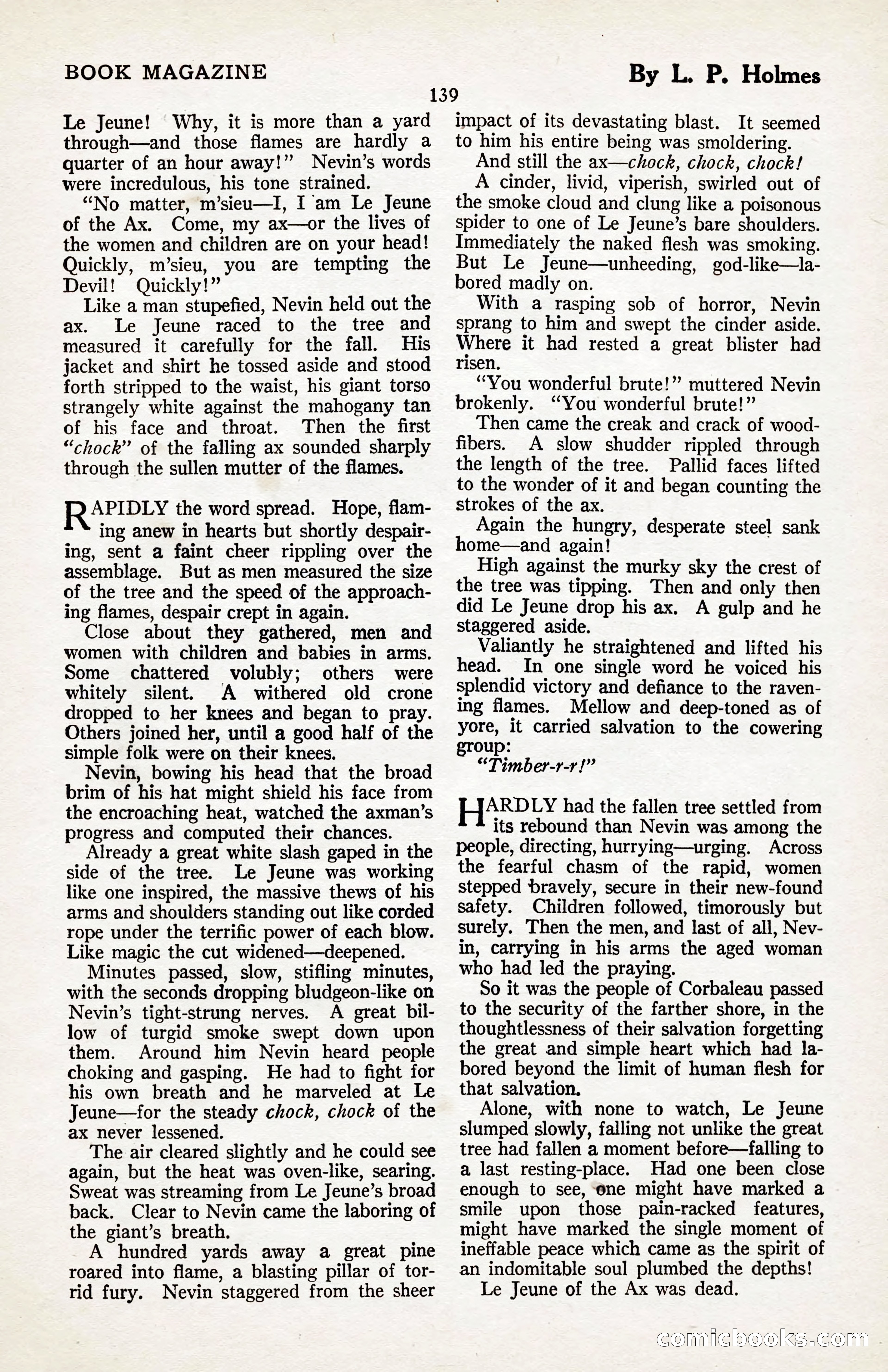 The Illustrated Blue Book Magazine, January 1927 — page 141 of 208