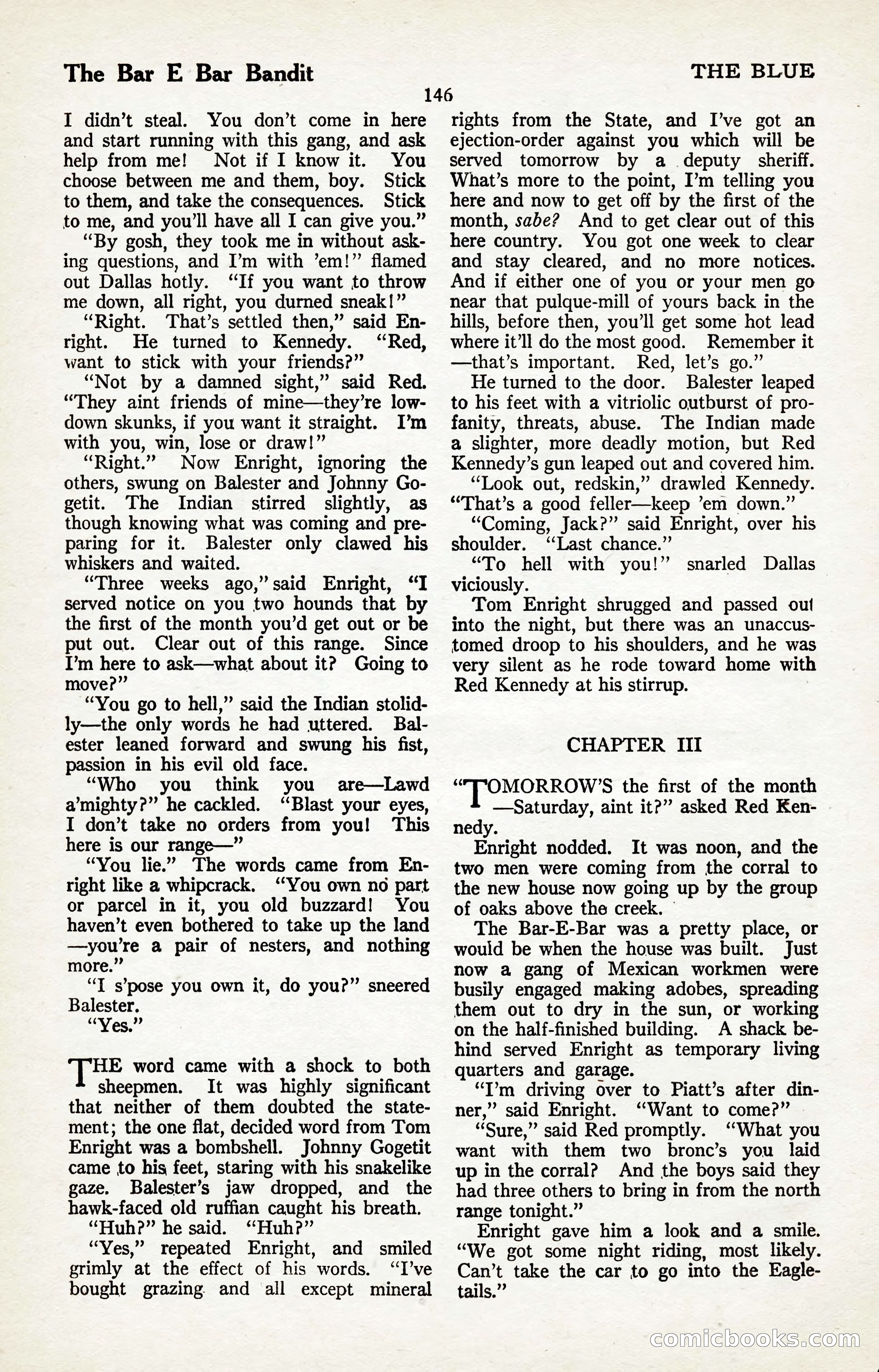 The Illustrated Blue Book Magazine, January 1927 — page 148 of 208