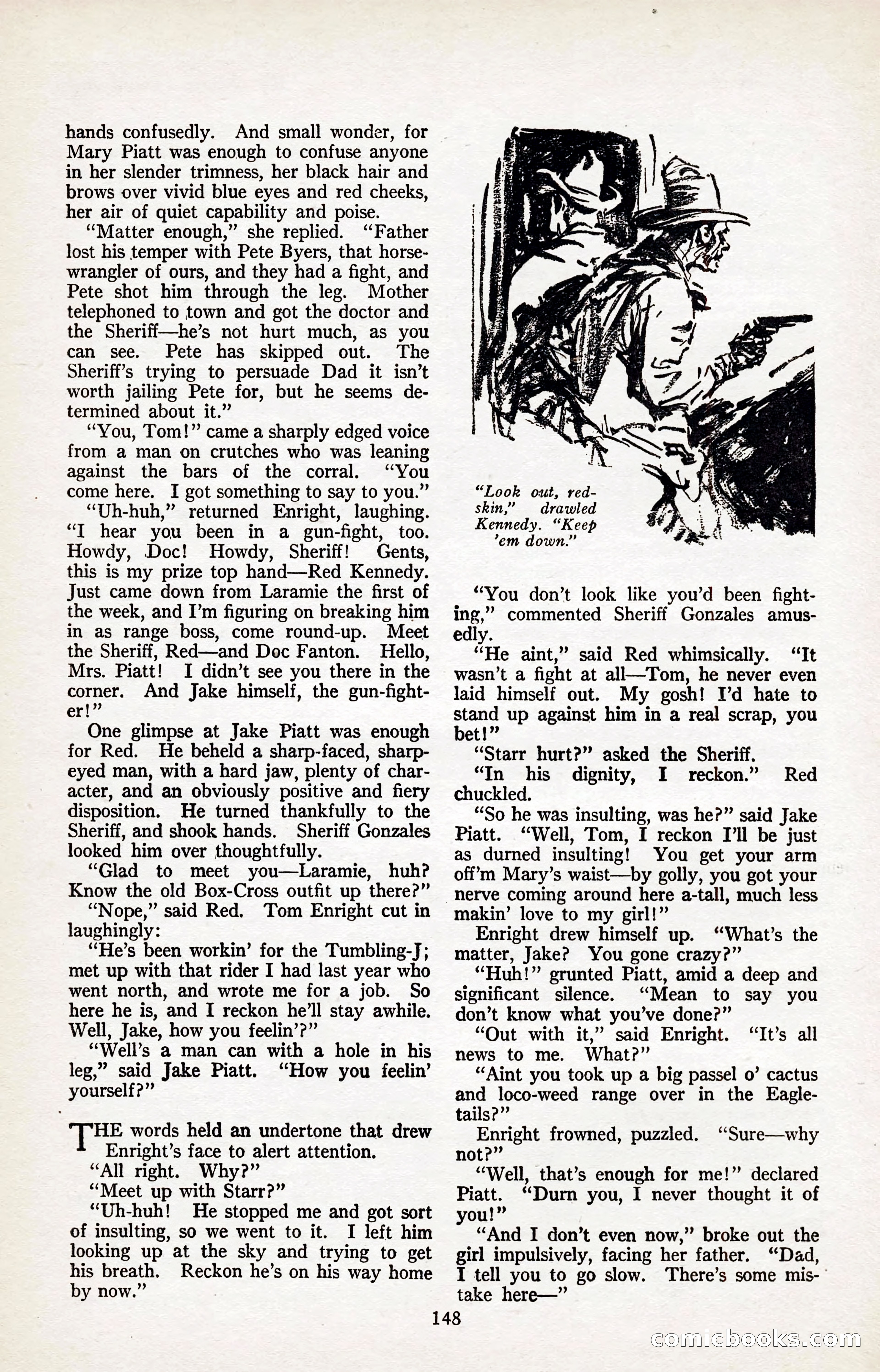 The Illustrated Blue Book Magazine, January 1927 — page 149 of 208