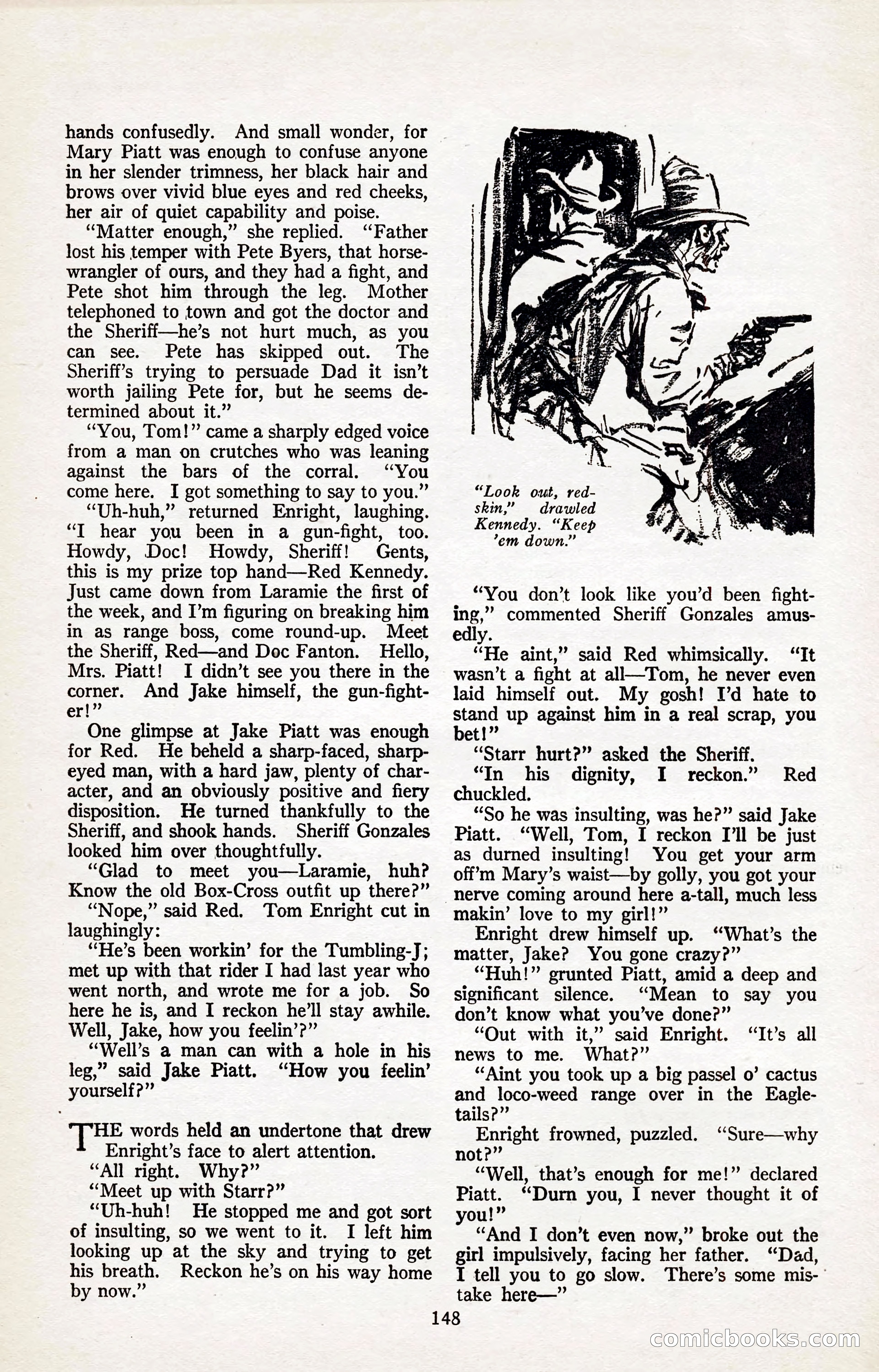 The Illustrated Blue Book Magazine, January 1927 — page 150 of 208