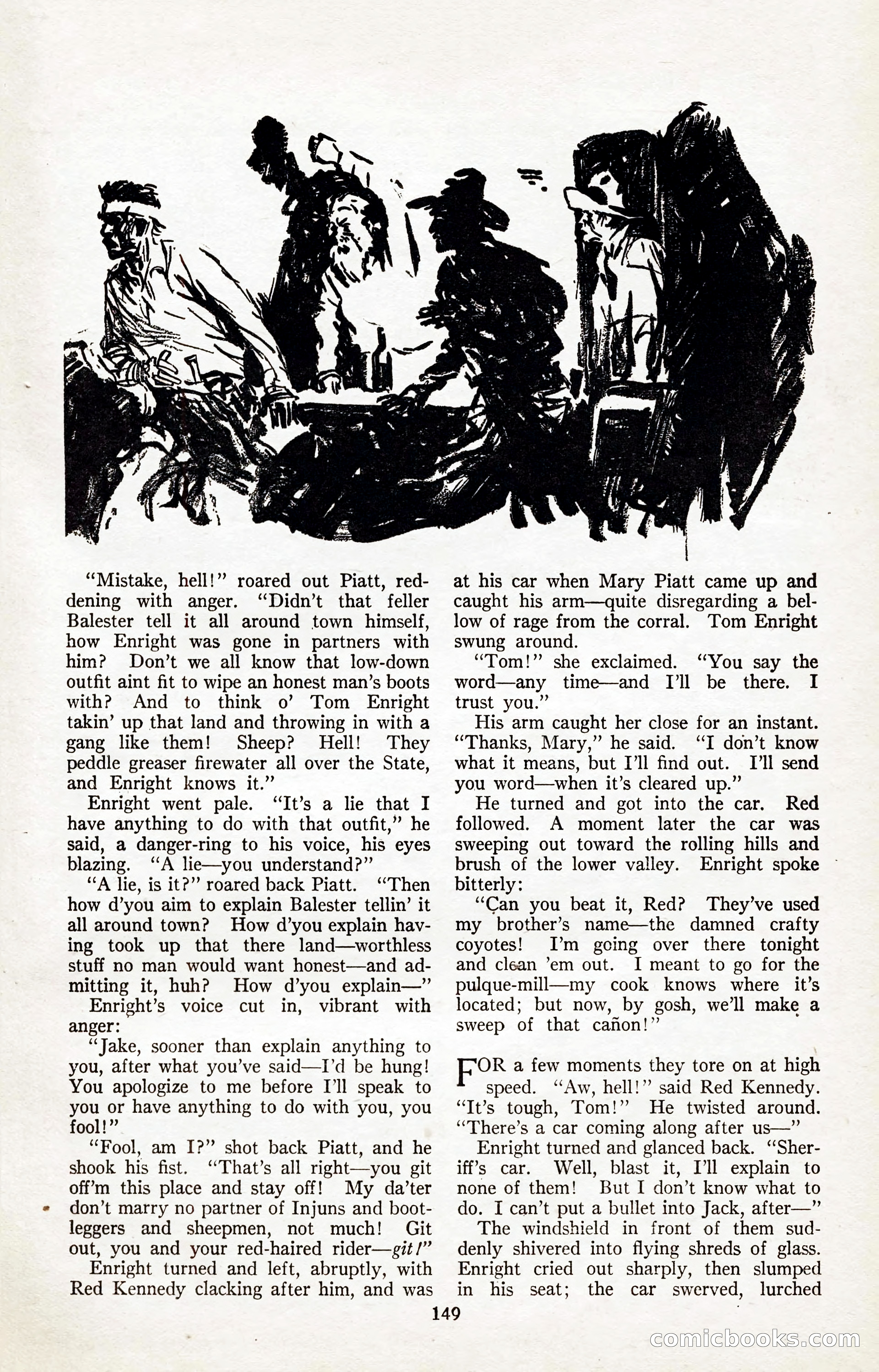 The Illustrated Blue Book Magazine, January 1927 — page 151 of 208