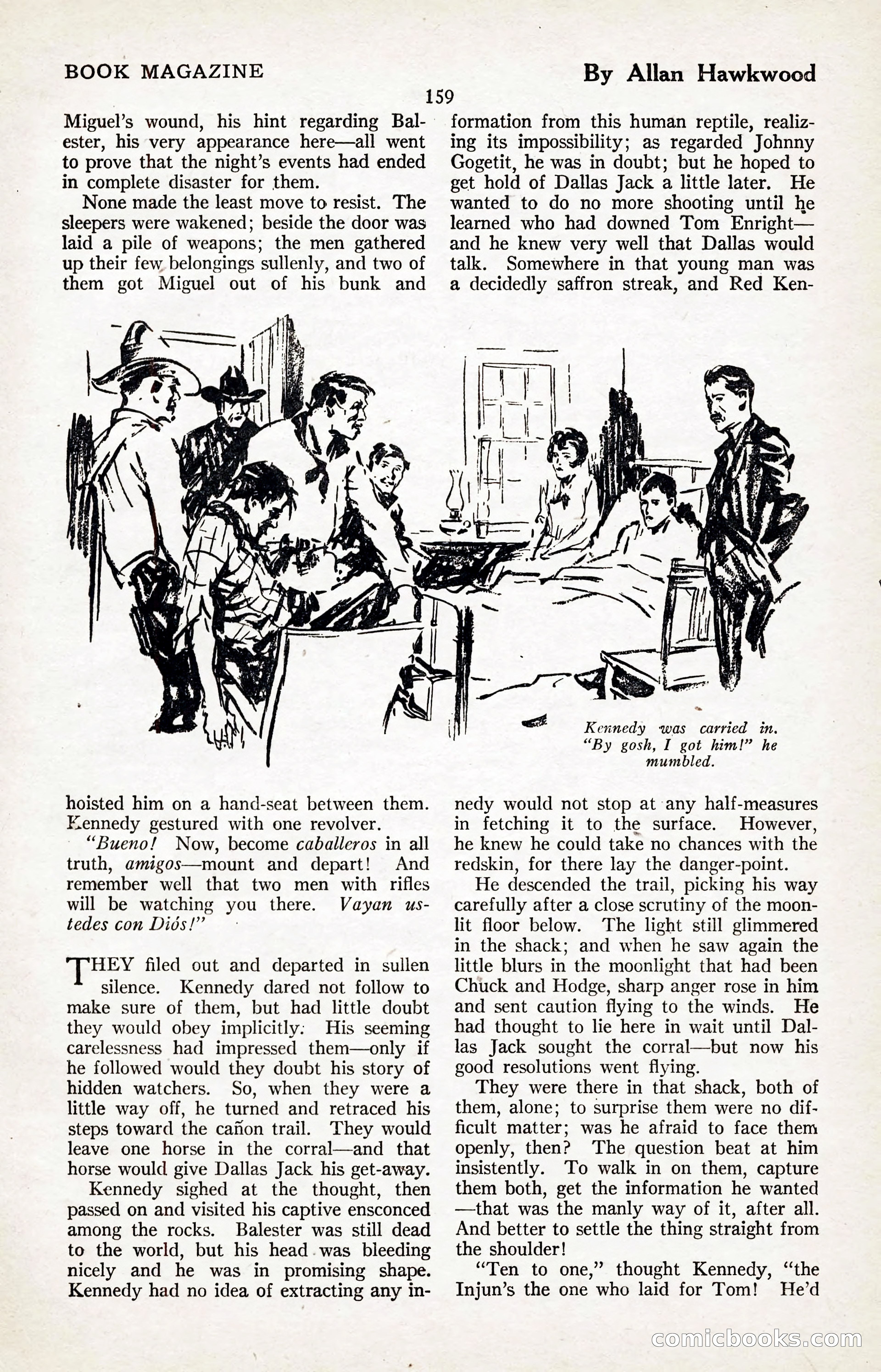 The Illustrated Blue Book Magazine, January 1927 — page 161 of 208