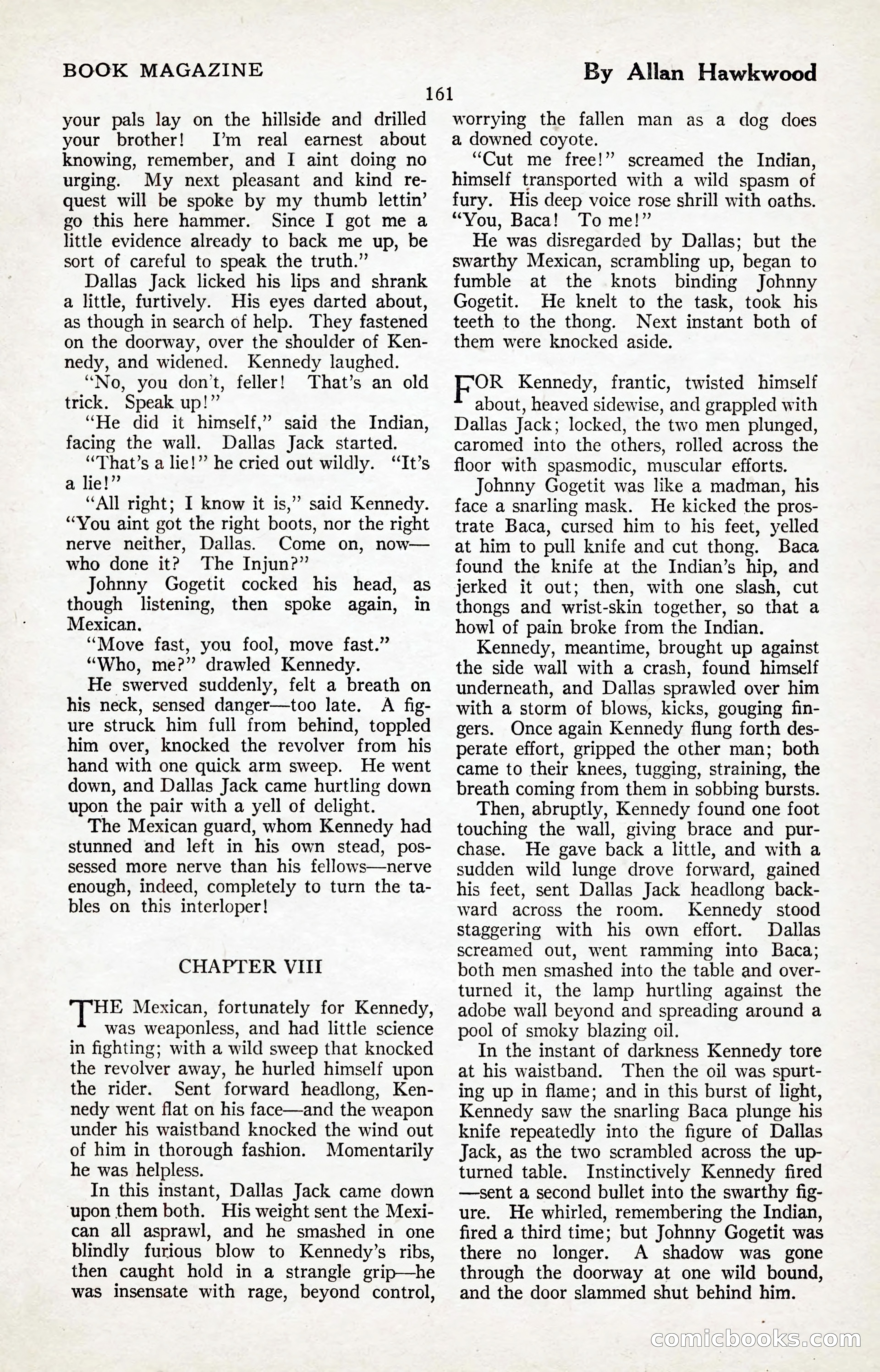 The Illustrated Blue Book Magazine, January 1927 — page 163 of 208