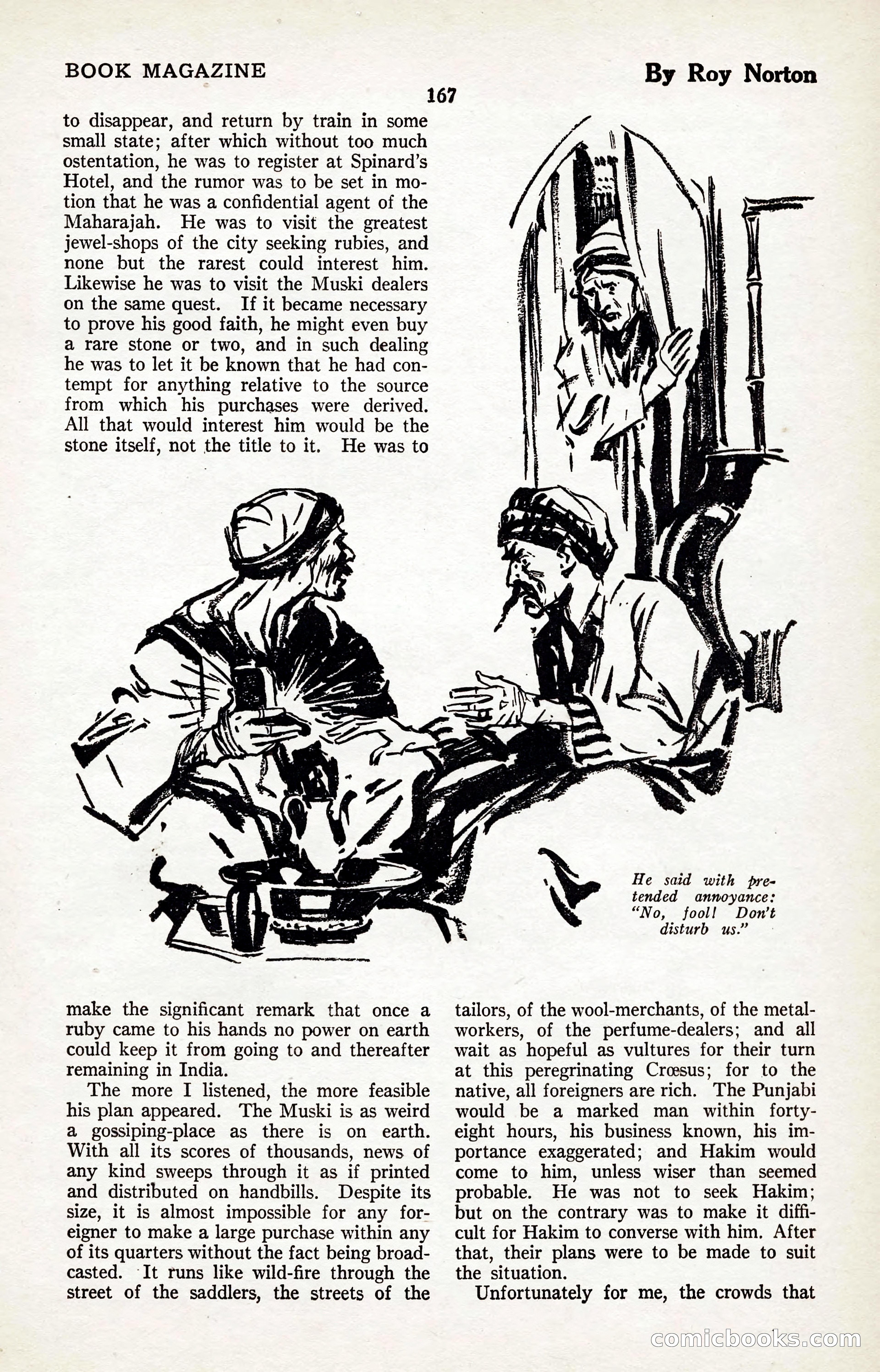 The Illustrated Blue Book Magazine, January 1927 — page 169 of 208