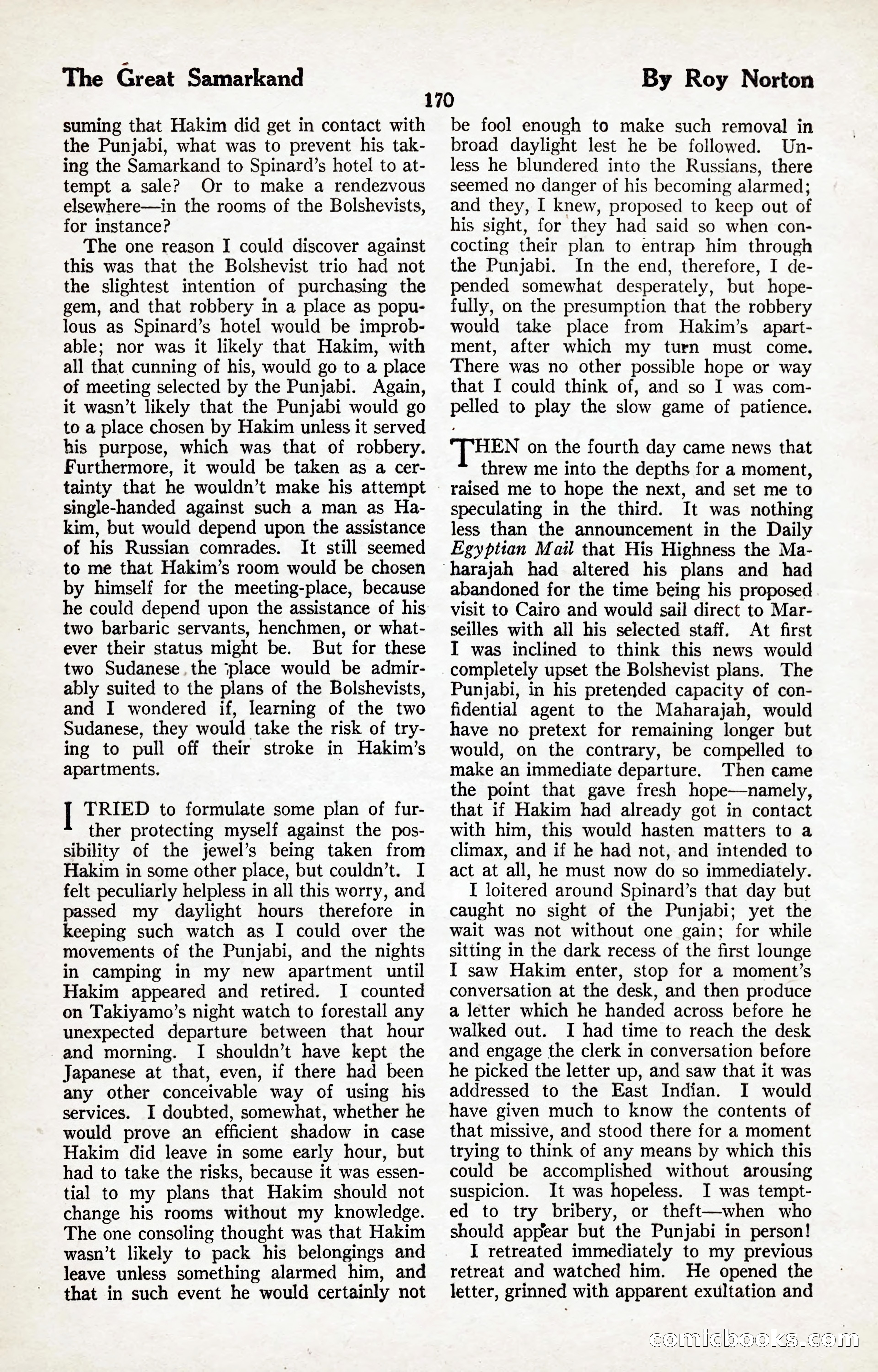 The Illustrated Blue Book Magazine, January 1927 — page 172 of 208