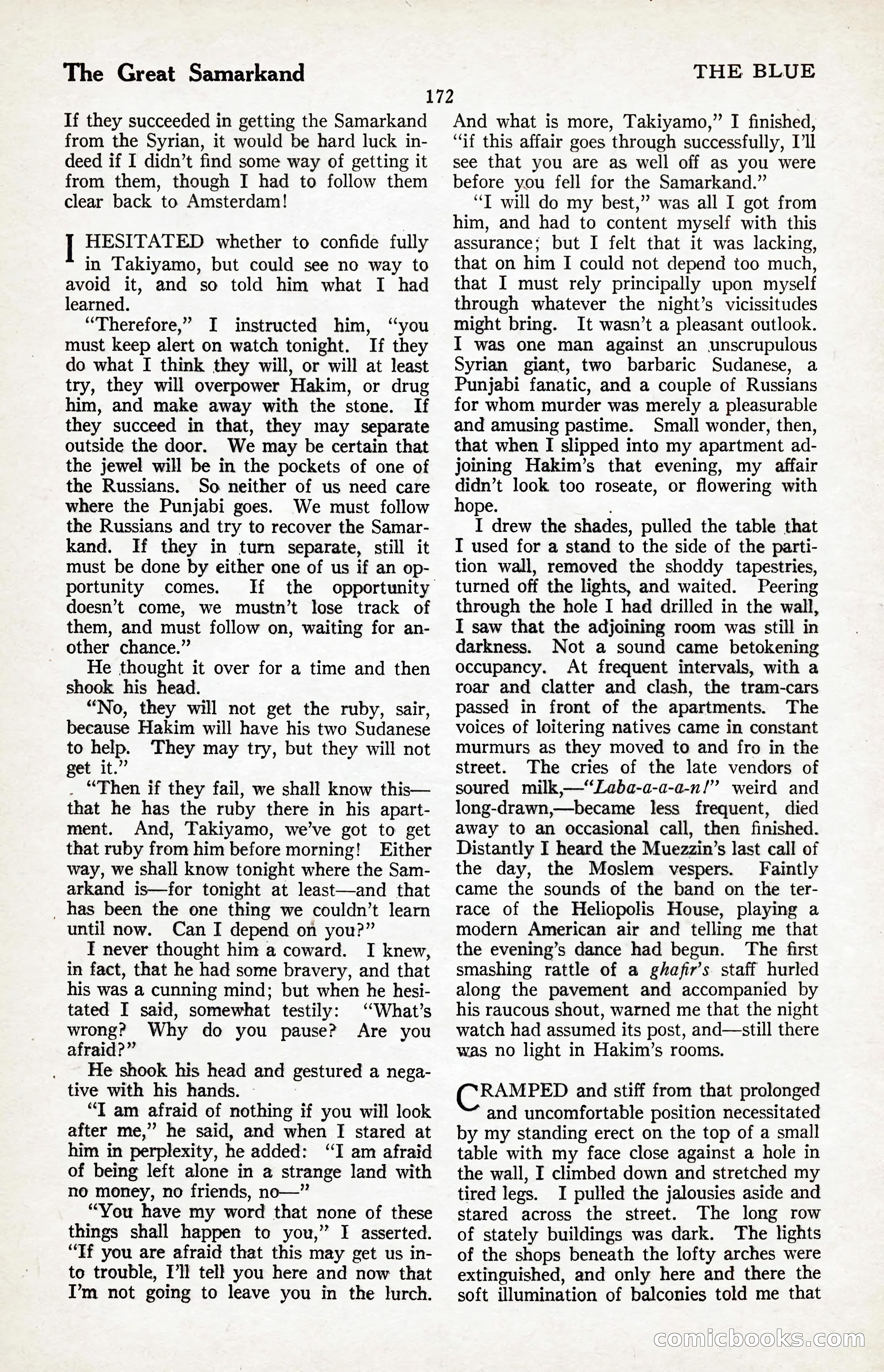 The Illustrated Blue Book Magazine, January 1927 — page 174 of 208