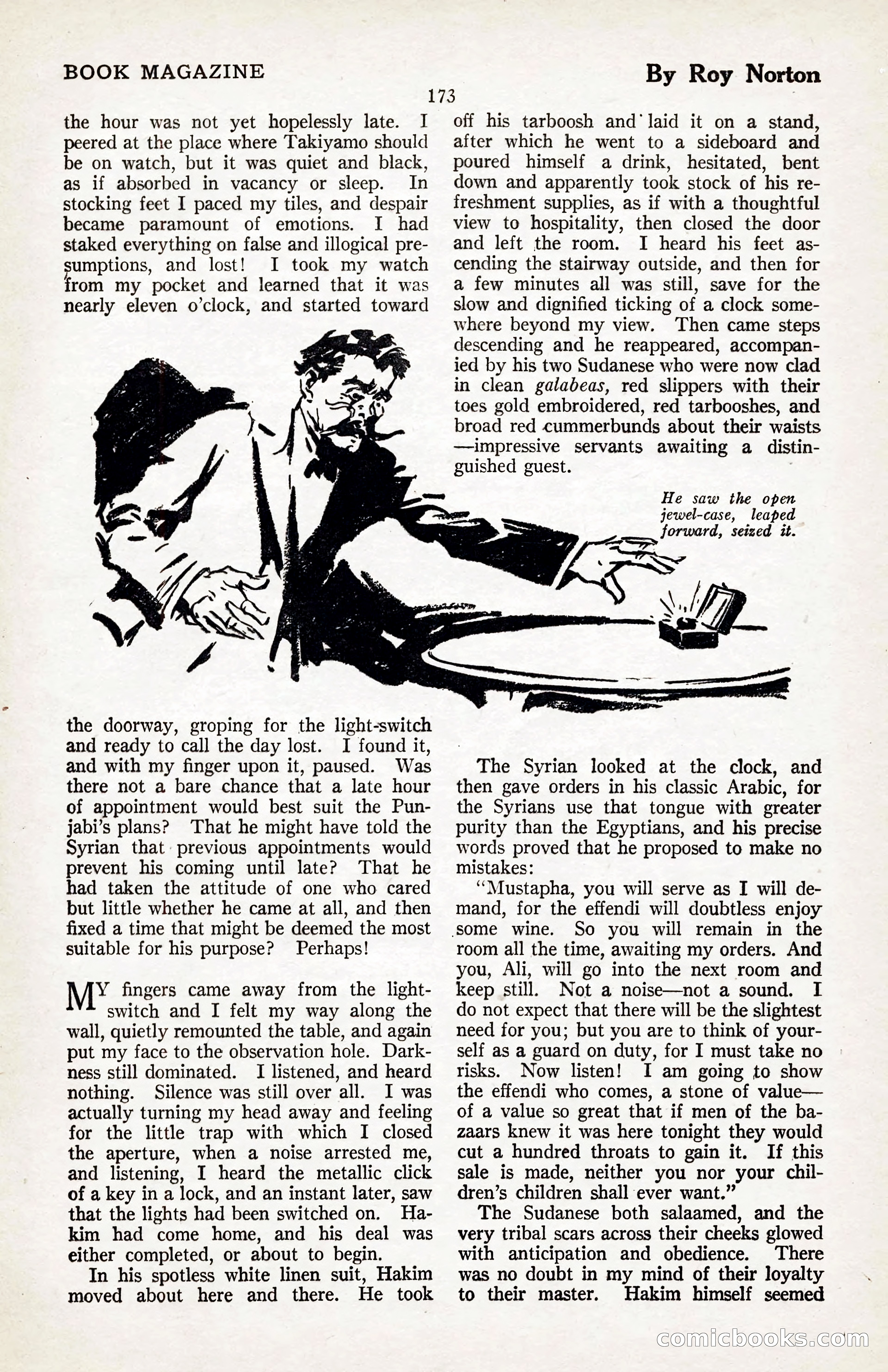 The Illustrated Blue Book Magazine, January 1927 — page 175 of 208