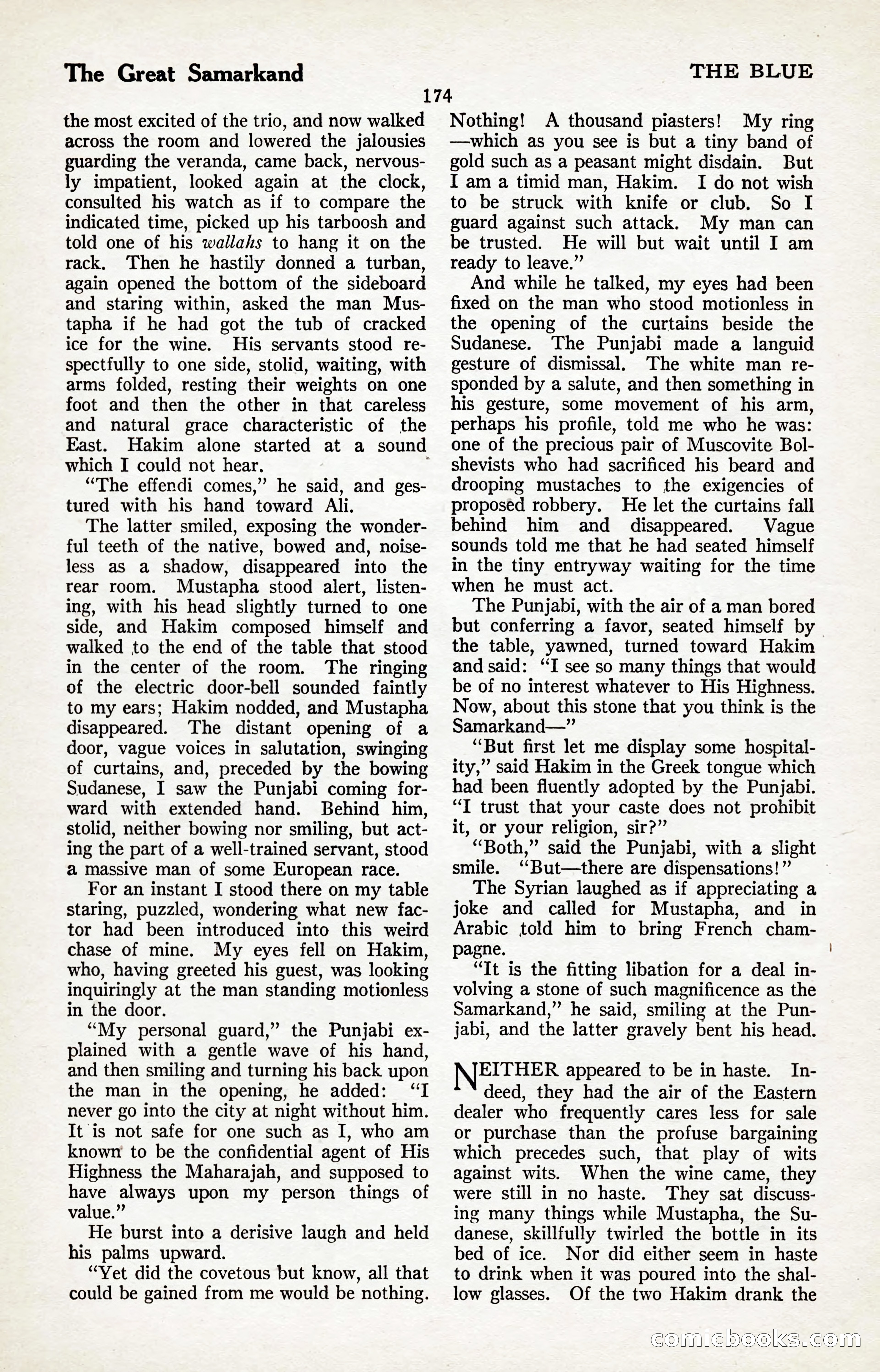 The Illustrated Blue Book Magazine, January 1927 — page 176 of 208