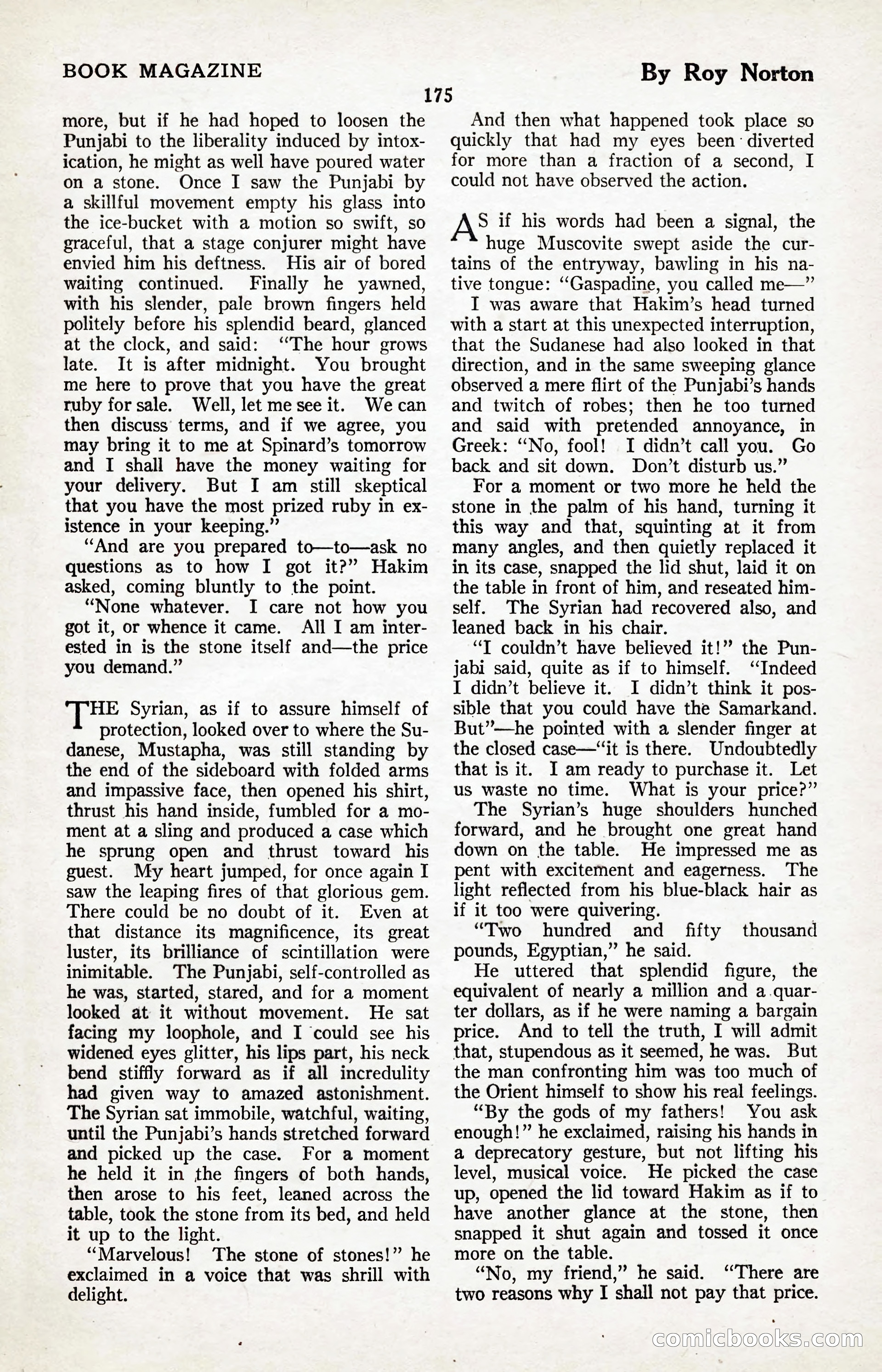 The Illustrated Blue Book Magazine, January 1927 — page 177 of 208