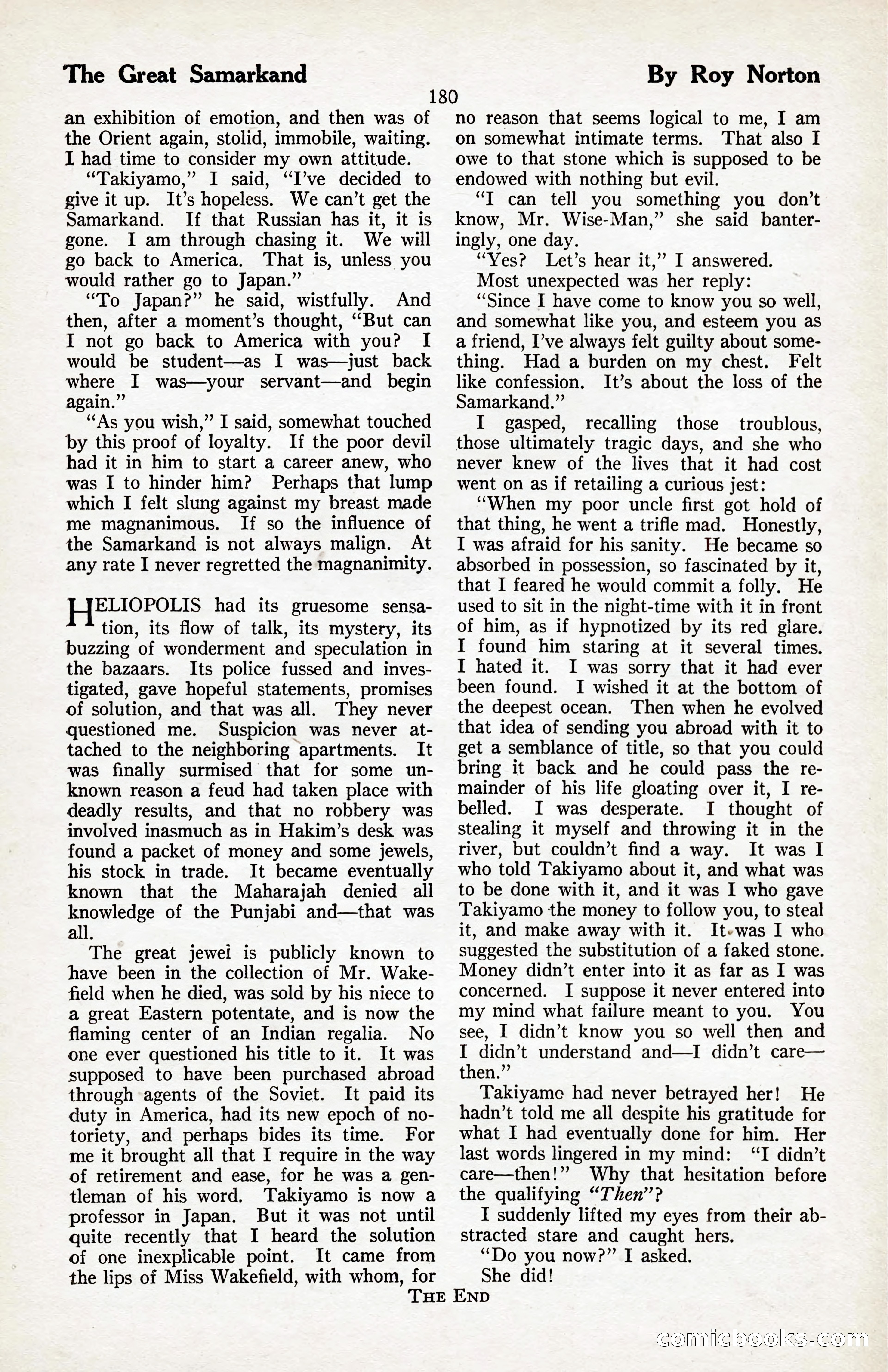 The Illustrated Blue Book Magazine, January 1927 — page 182 of 208