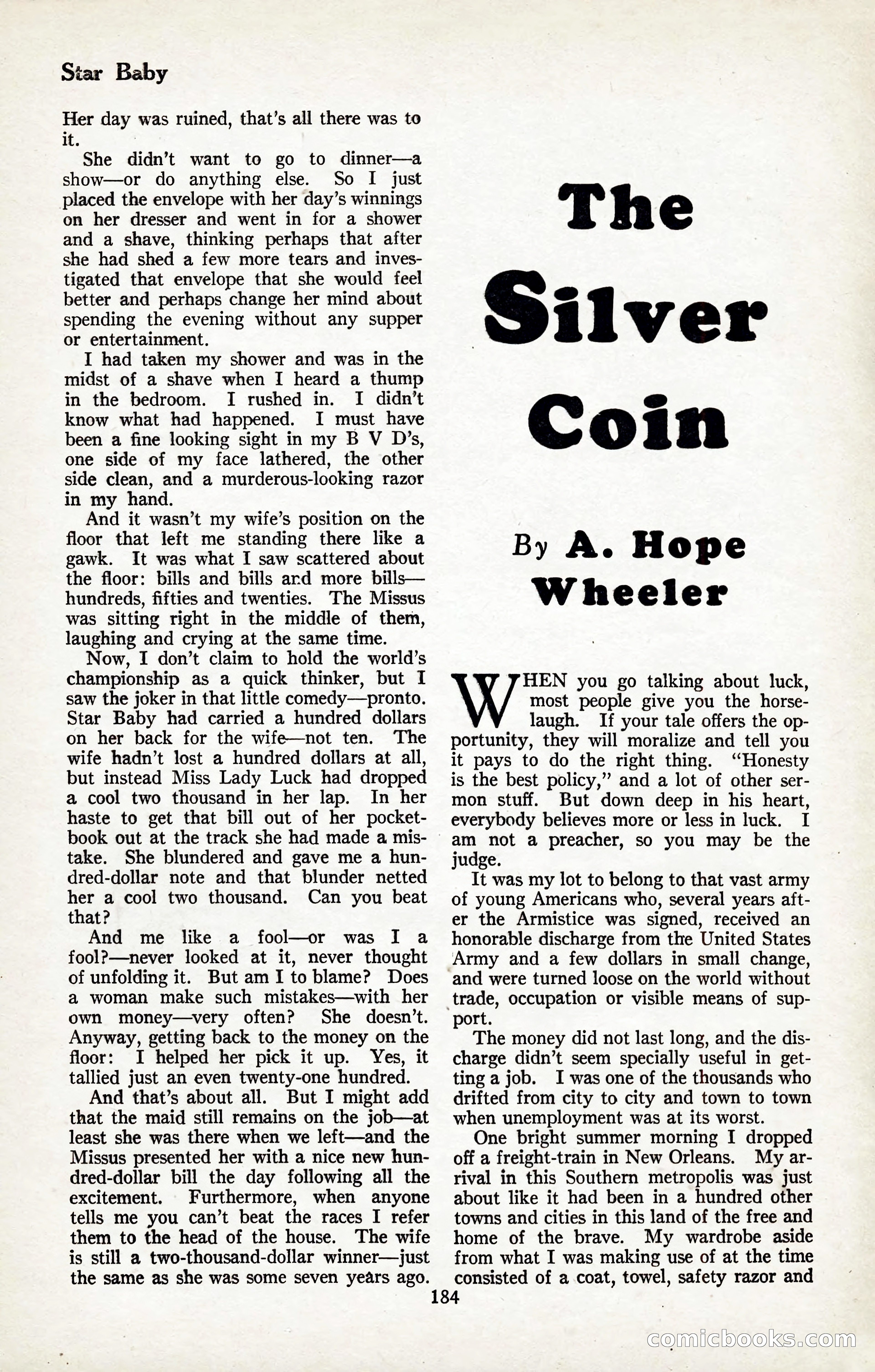 The Illustrated Blue Book Magazine, January 1927 — page 186 of 208