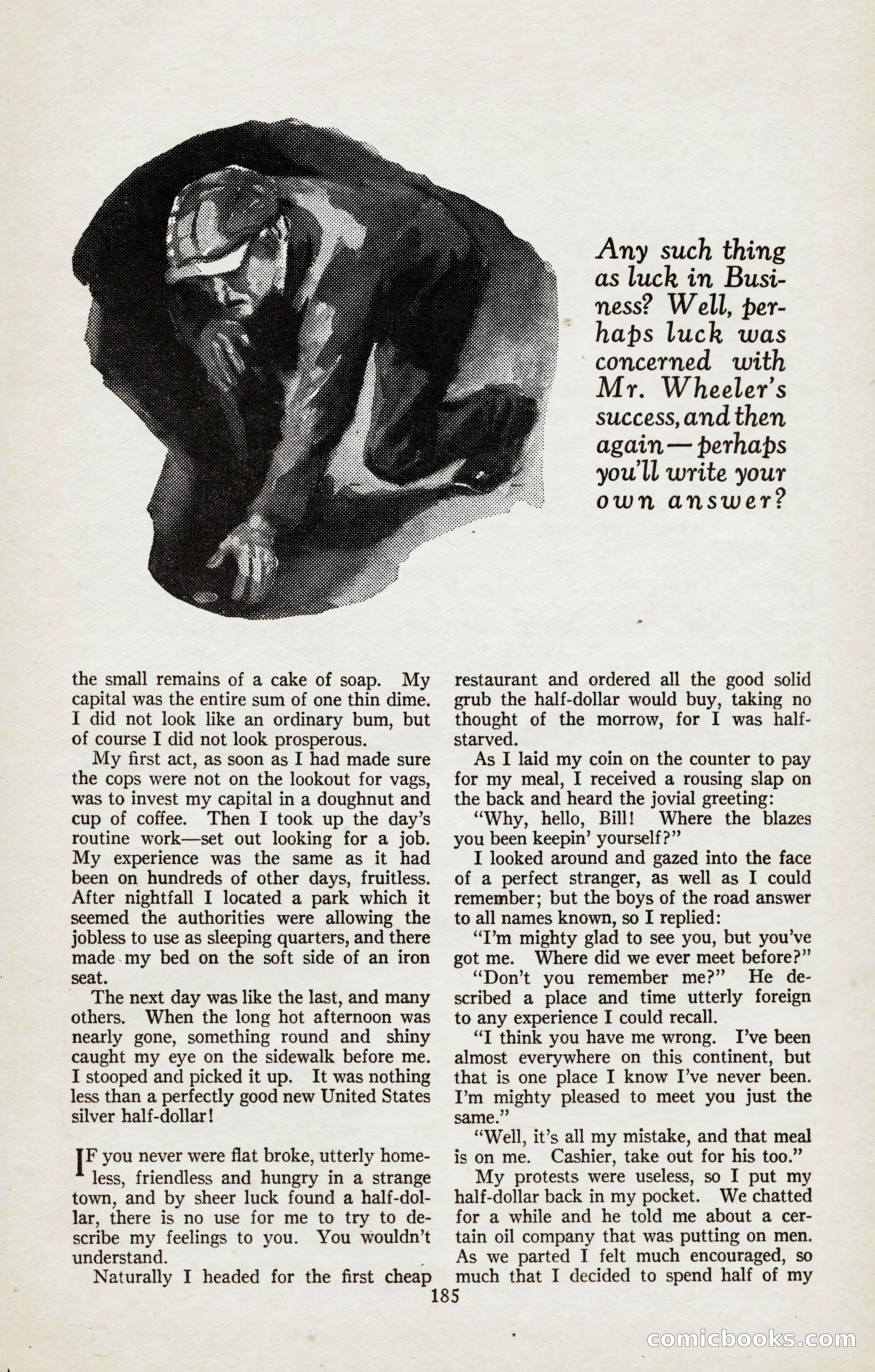 The Illustrated Blue Book Magazine, January 1927 — page 187 of 208