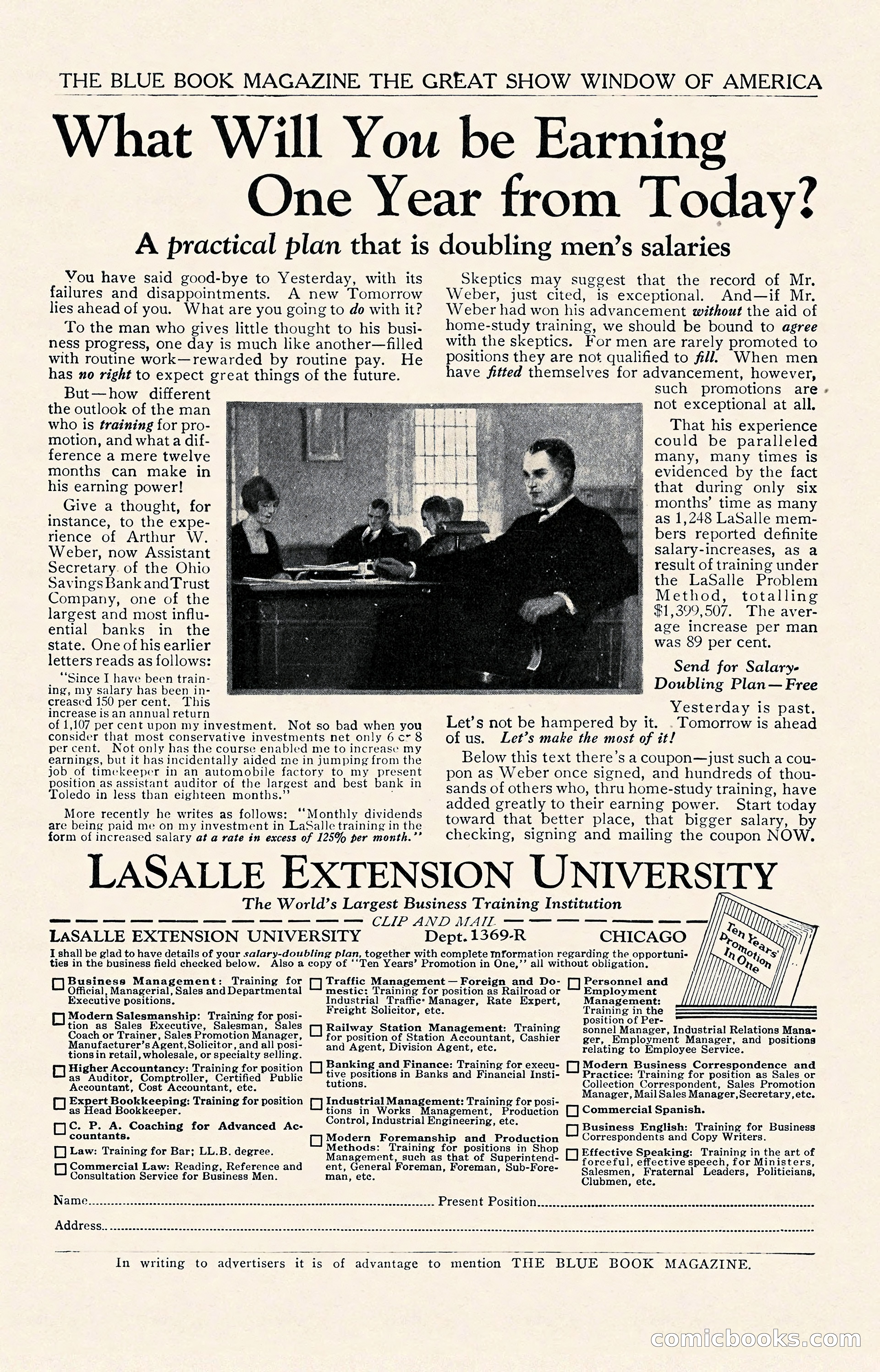 The Illustrated Blue Book Magazine, January 1927 — page 199 of 208