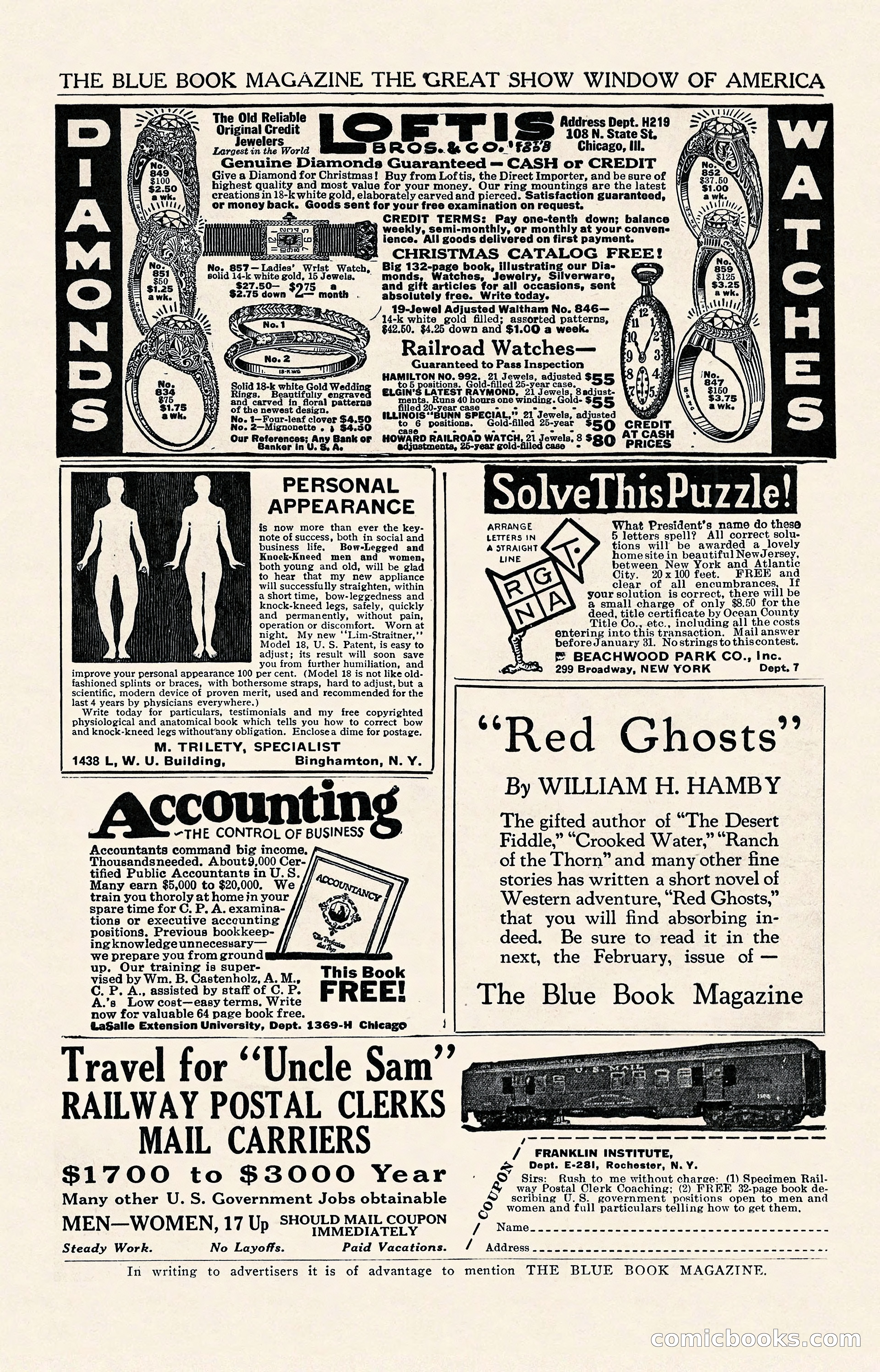 The Illustrated Blue Book Magazine, January 1927 — page 200 of 208