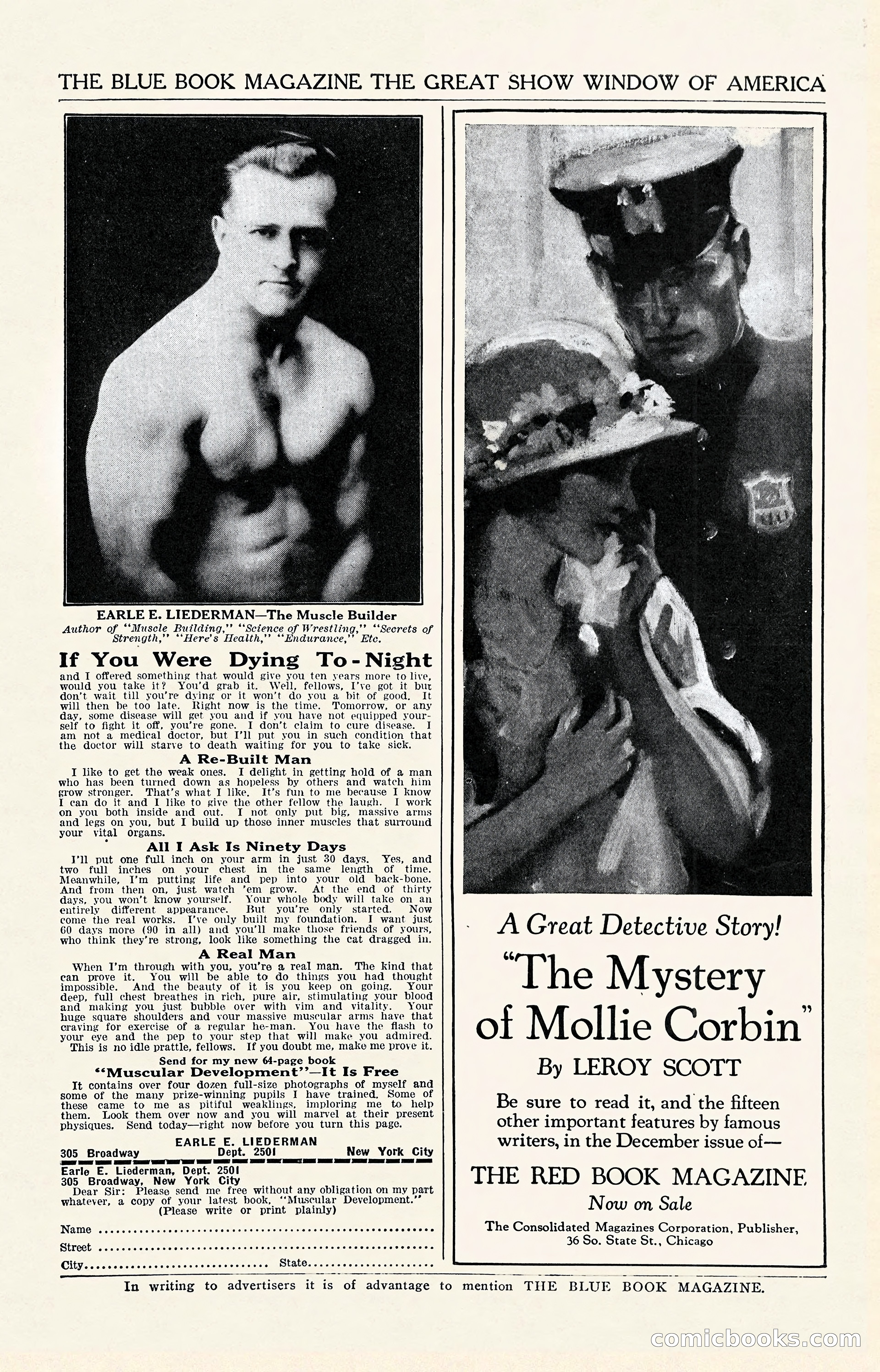 The Illustrated Blue Book Magazine, January 1927 — page 202 of 208